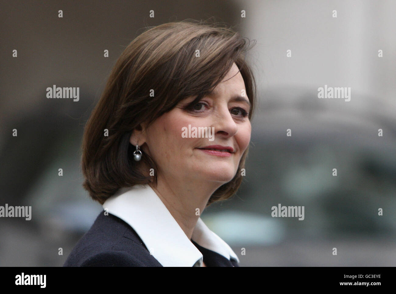Cherie Blair während eines Empfangs im Guildhall in London nach dem Gedenkgottesdienst in der St. Paul's Cathedral zu Ehren des britischen Militärs und zivilen Personals, das im Irak diente. Stockfoto