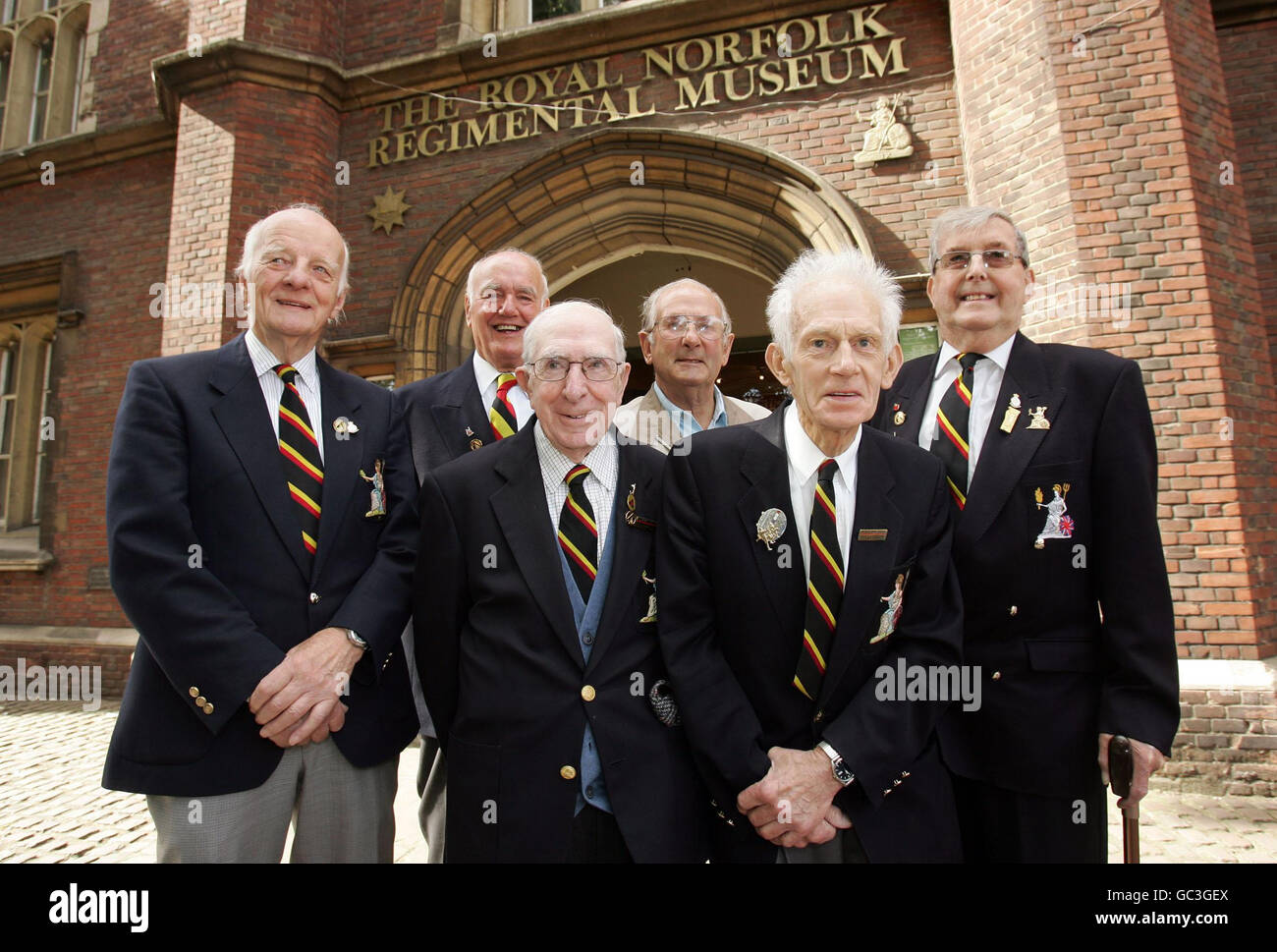 Zweiten Weltkriegs-Veteranen - Helden kehren zurück-Programm Stockfoto