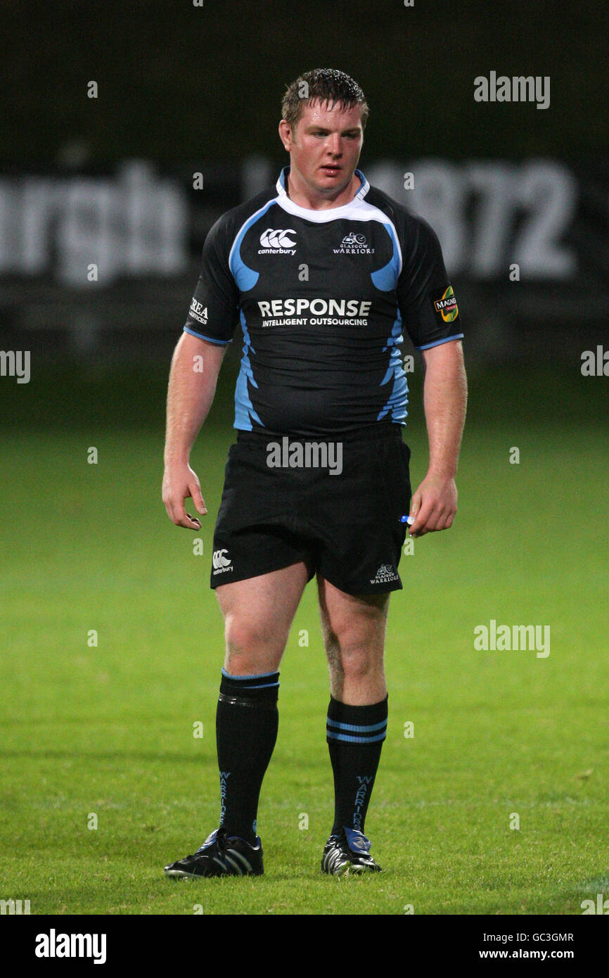 Rugby Union - Magners League - Glasgow Warriors V Münster - Firhill. Jon Welsh, Glasgow Warriors Stockfoto