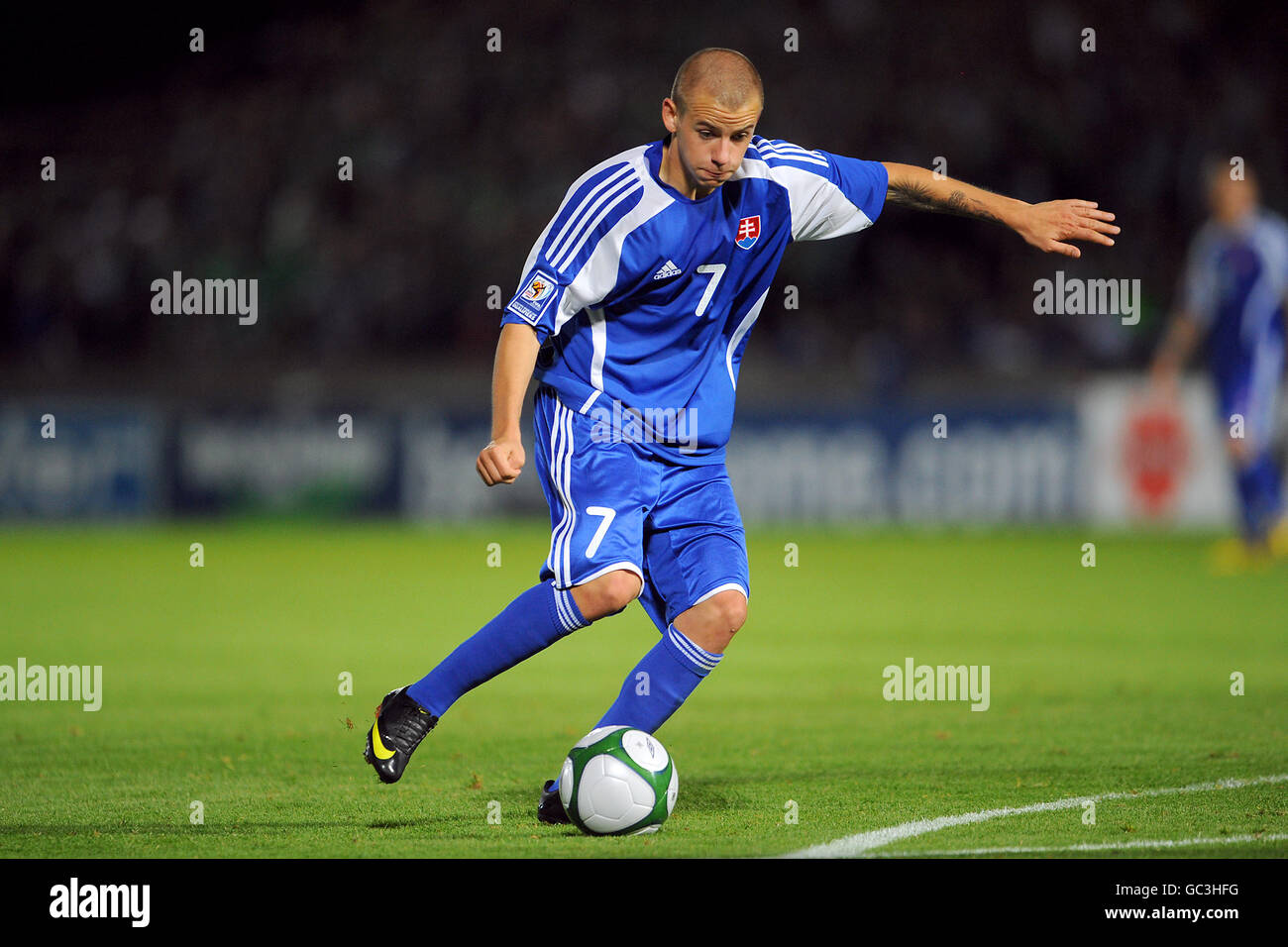 Fußball - WM 2010 - Qualifikationsrunde - Gruppe drei - Nordirland V Slowakei - Windsor Park Stockfoto