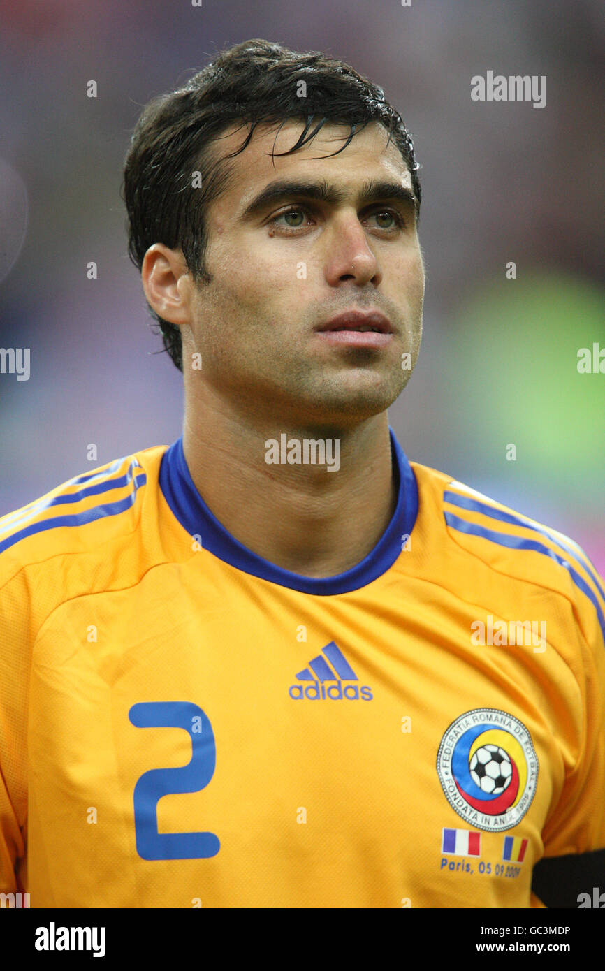 Fußball - WM 2010 - Qualifikationsrunde - Gruppe sieben - Frankreich / Rumänien - Stade de France Stockfoto