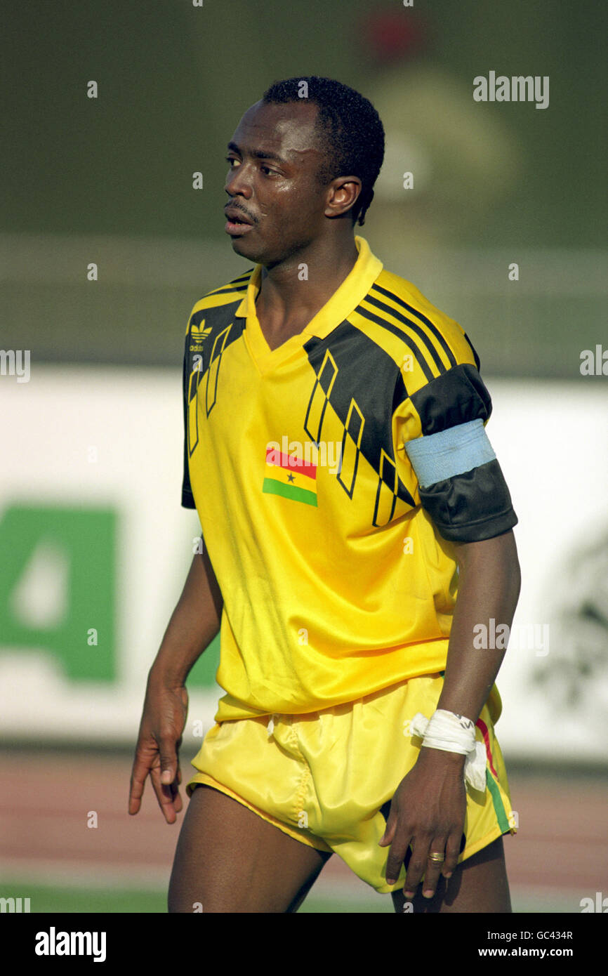 Fußball - African Nations Cup Senegal - Finale - Elfenbeinküste / Ghana -  Dakar. ABEDI AYEW PELE, GHANA Stockfotografie - Alamy