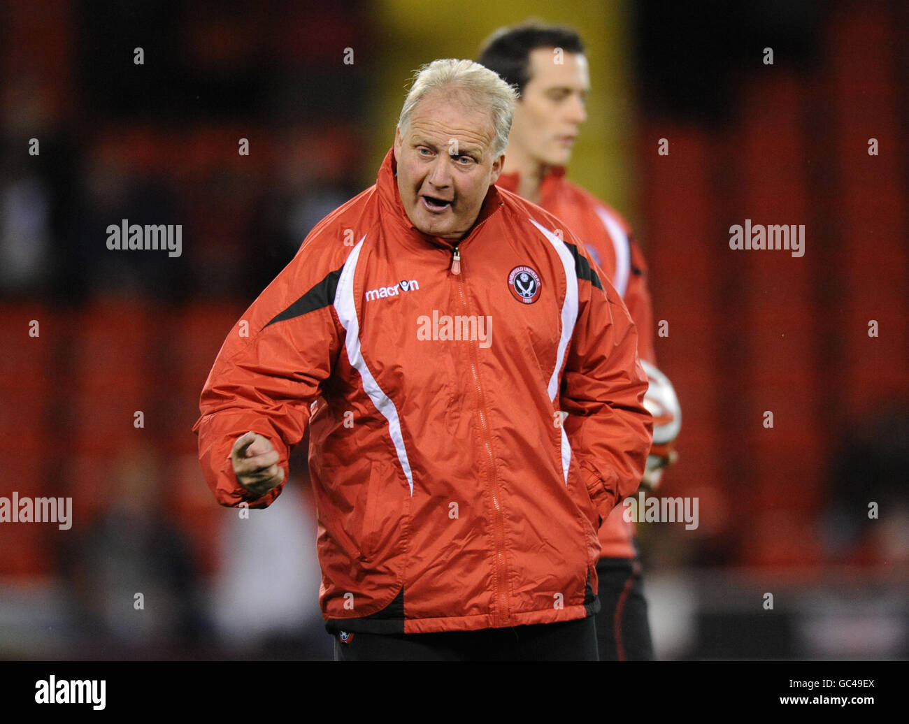 Fußball - Coca-Cola Football League Championship - Sheffield United / Newcastle United - Bramall Lane. Kevin Blackwell, Manager von Sheffield United Stockfoto