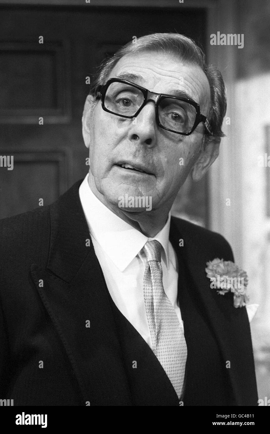 COMEDY-SCHAUSPIELER ERIC SYKES. COMEDY-SCHAUSPIELER ERIC SYKES. Stockfoto