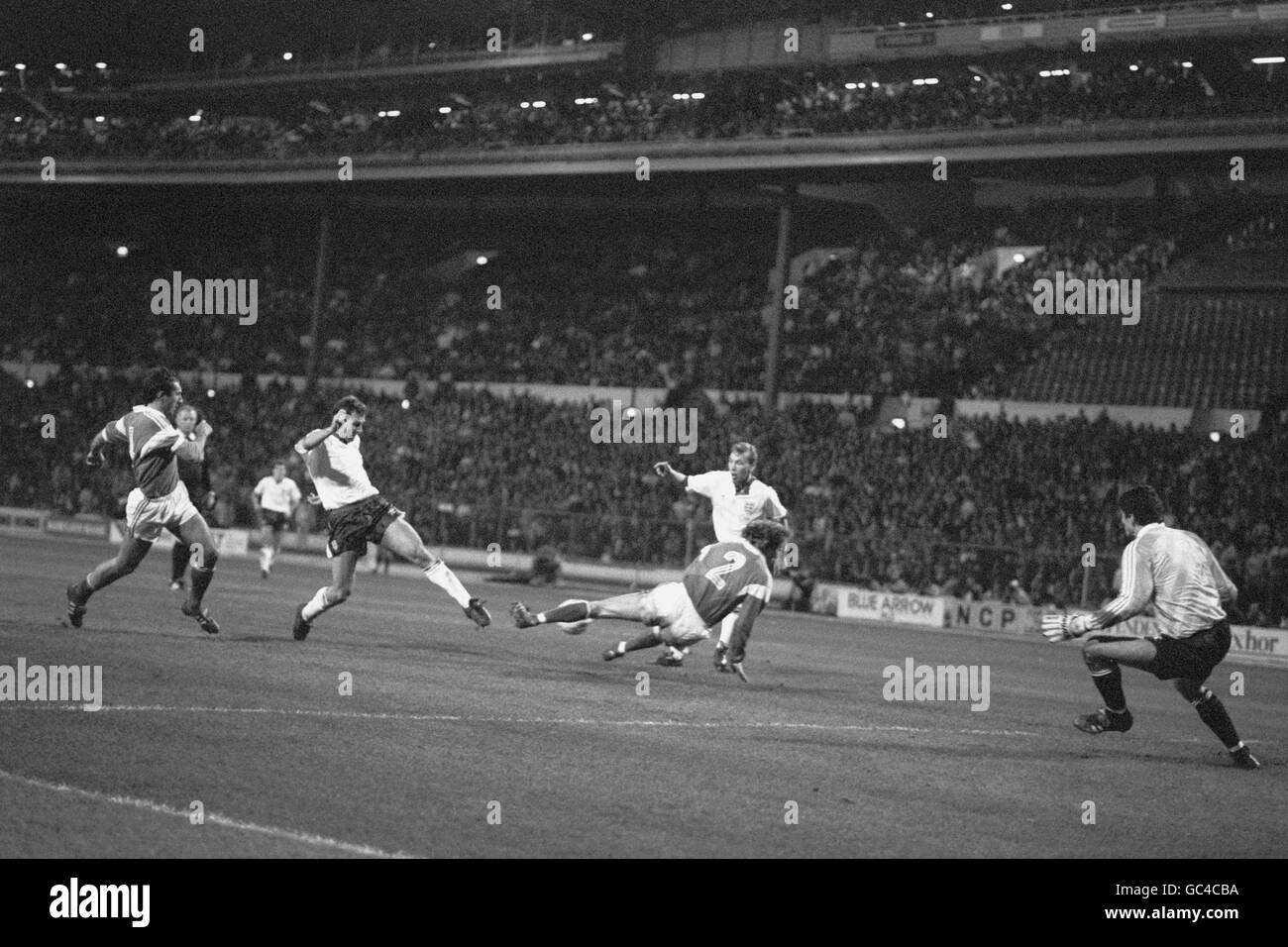 Fußball - freundlich - England V Jugoslawien - Wembley-Stadion Stockfoto