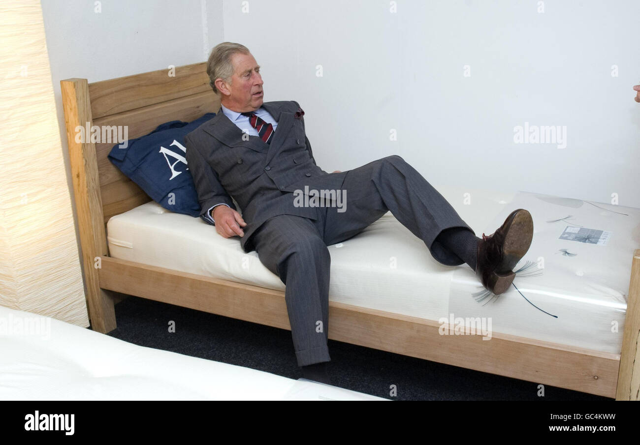 Prinz Charles in Wales Stockfoto
