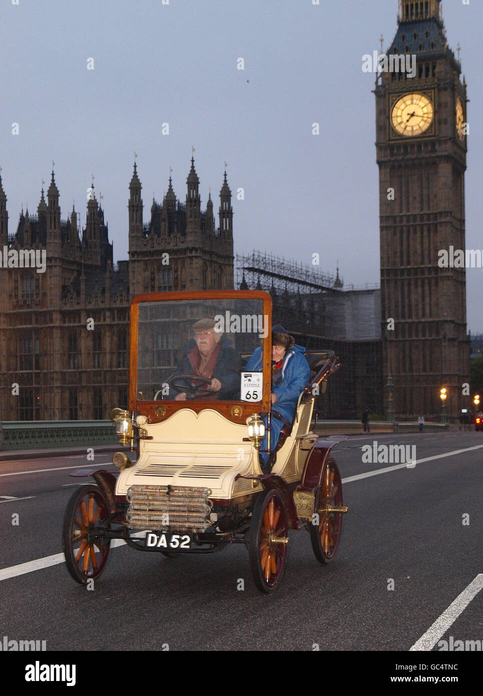 London to Brighton Veteran Car Run Stockfoto