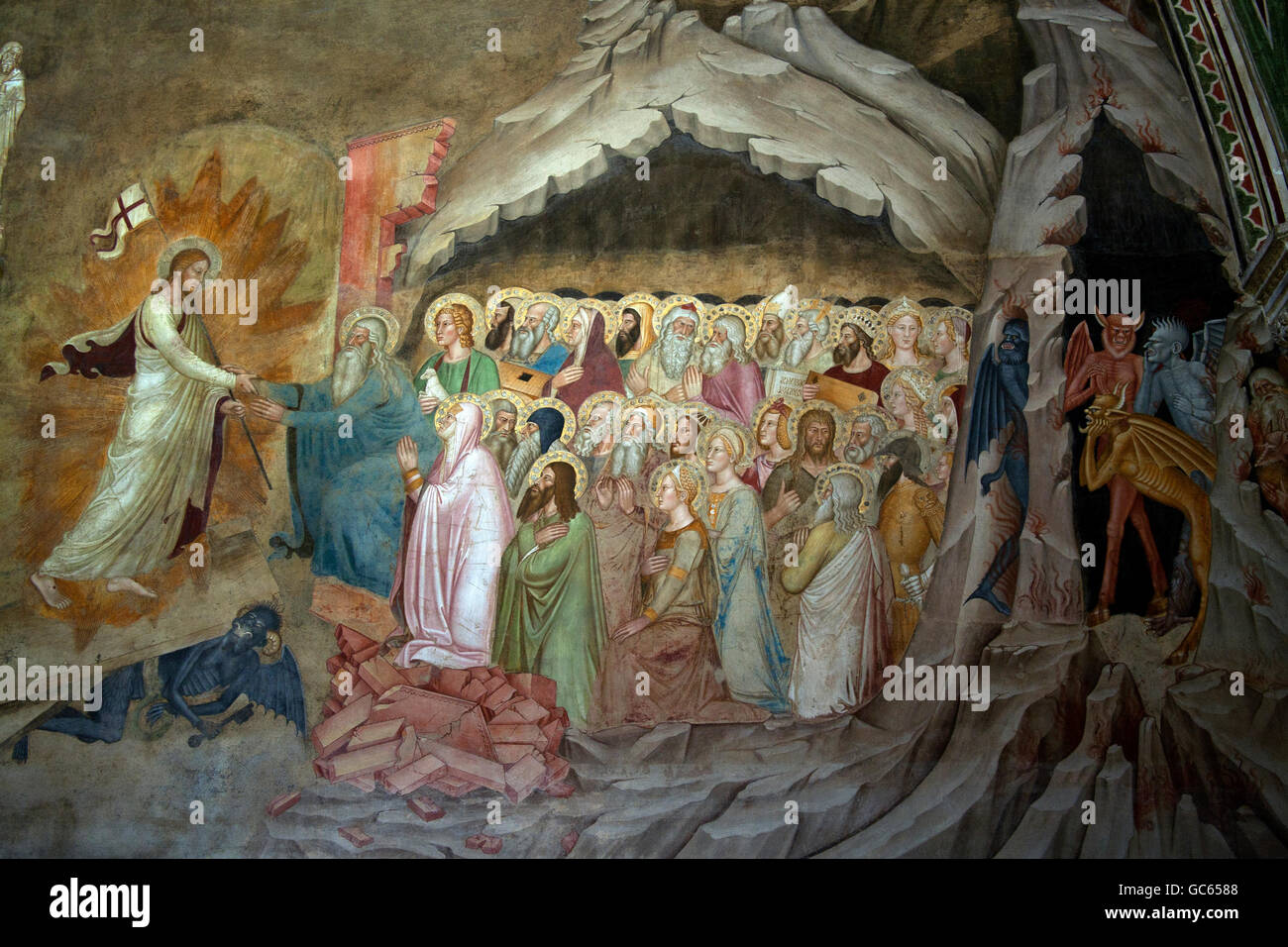 Basilica di santa maria degli a Fotos und Bildmaterial in hoher