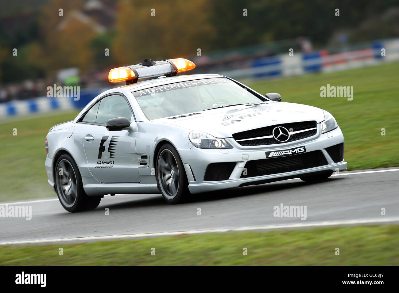 Rennsport - Powered by Mercedes-Benz Live ' 09 - Brooklands Stockfoto