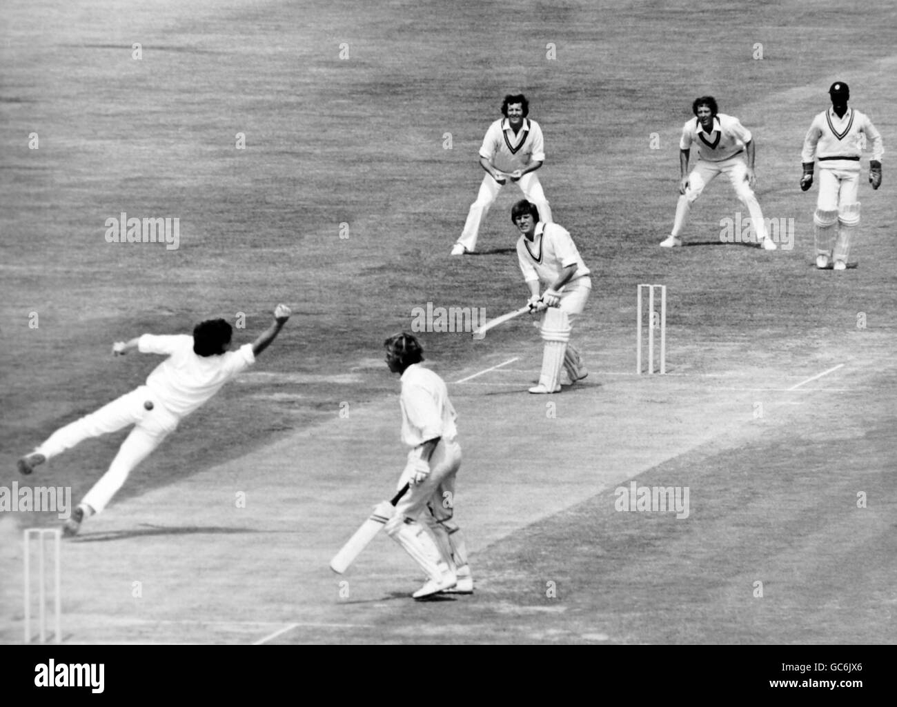 Cricket - County Championship 1975 - Surrey V Leicestershire - zweiter Tag - The Oval Kennington Stockfoto
