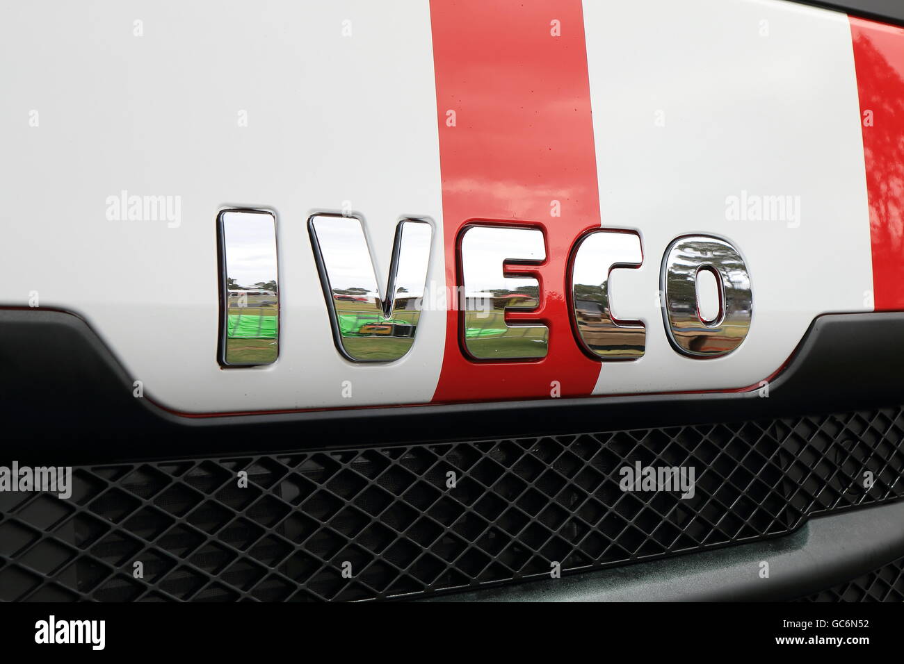 IVECO Automobilhersteller, italienische Industriefahrzeug produzierendes Unternehmen Stockfoto