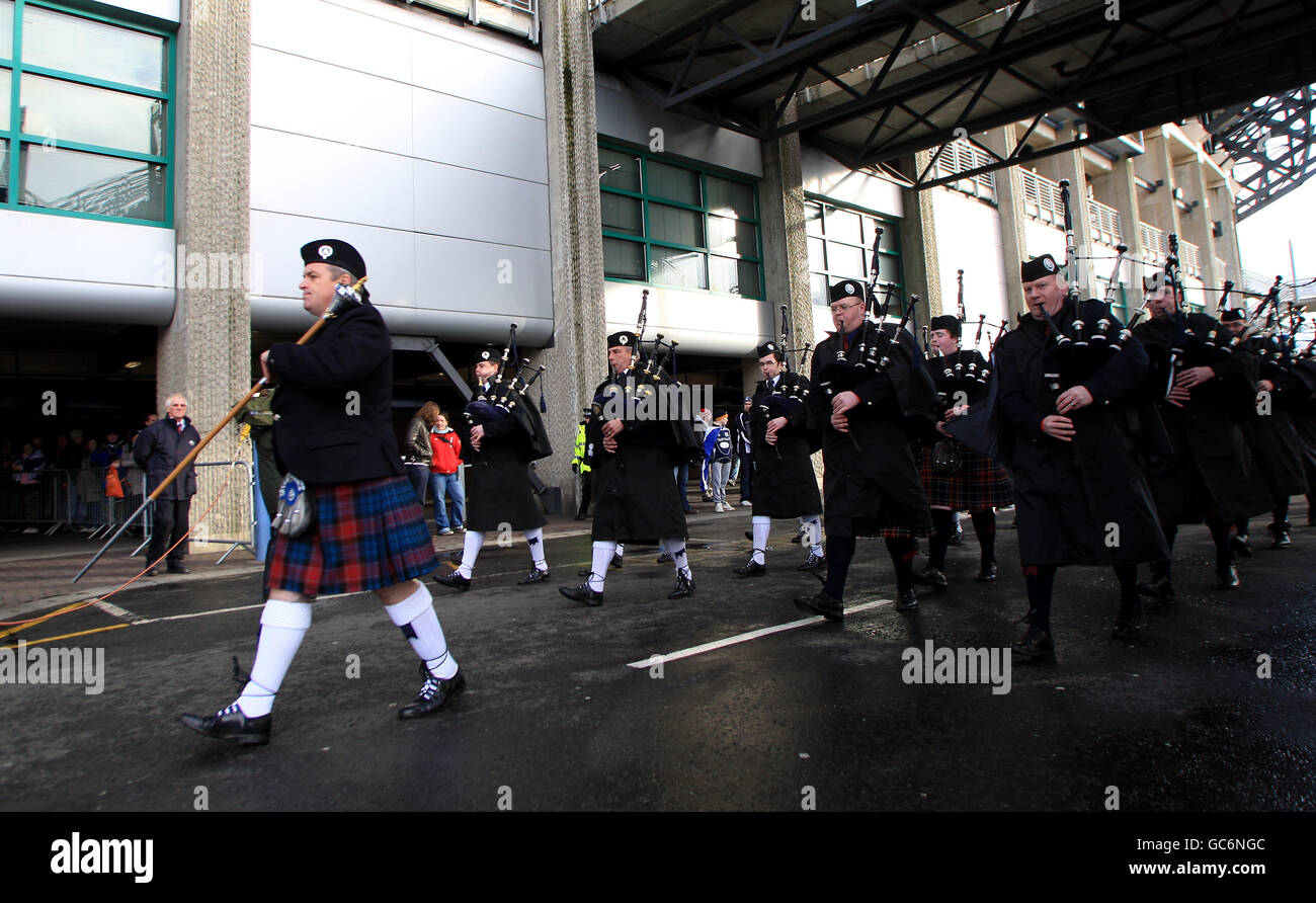 Rugby-Union - Bank Of Scotland Corporate Herbst Test - Schottland V Fidschi - Murrayfield 2009 Stockfoto