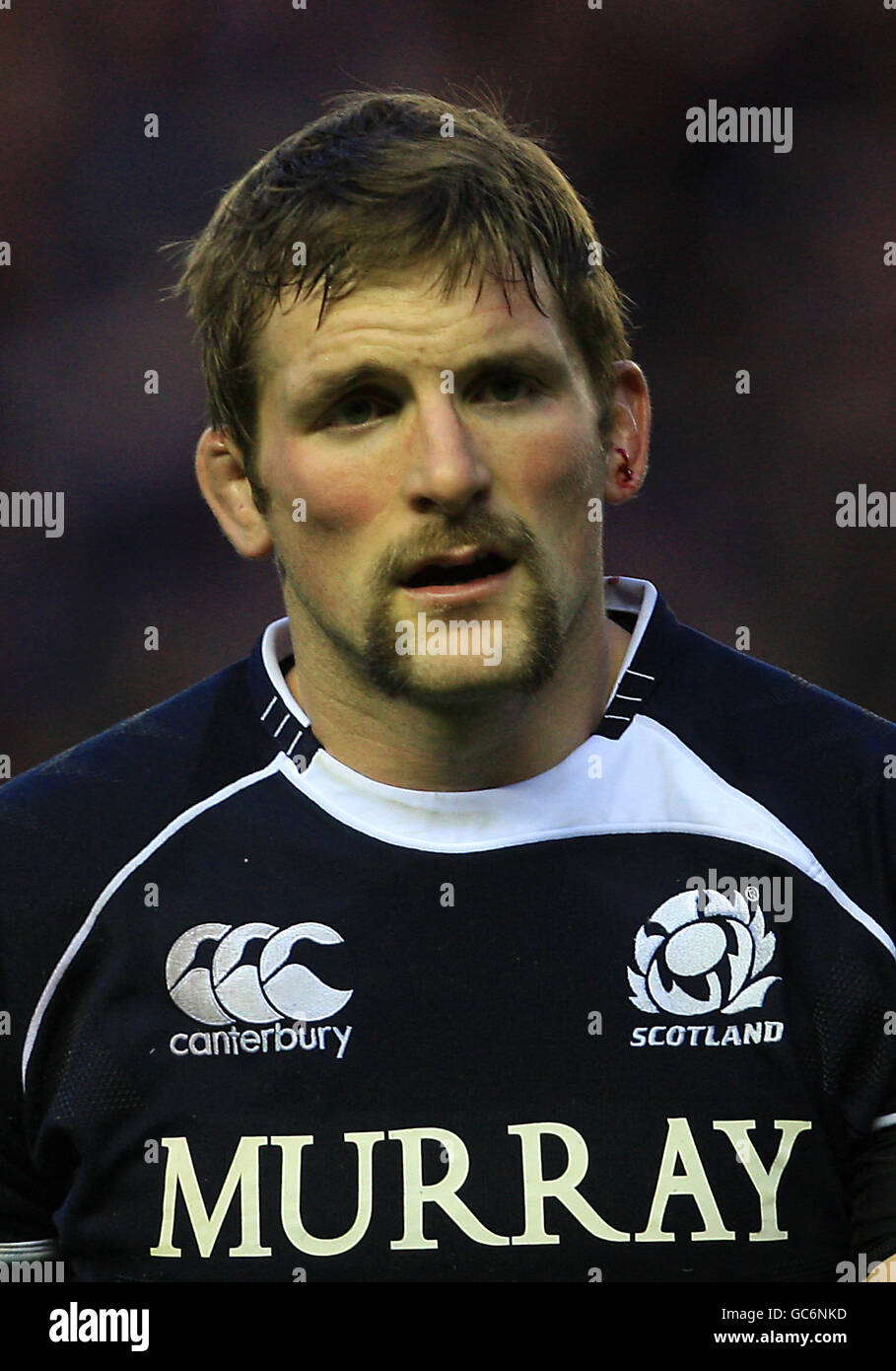 Rugby-Union - Bank Of Scotland Corporate Herbst Test - Schottland V Fidschi - Murrayfield 2009 Stockfoto