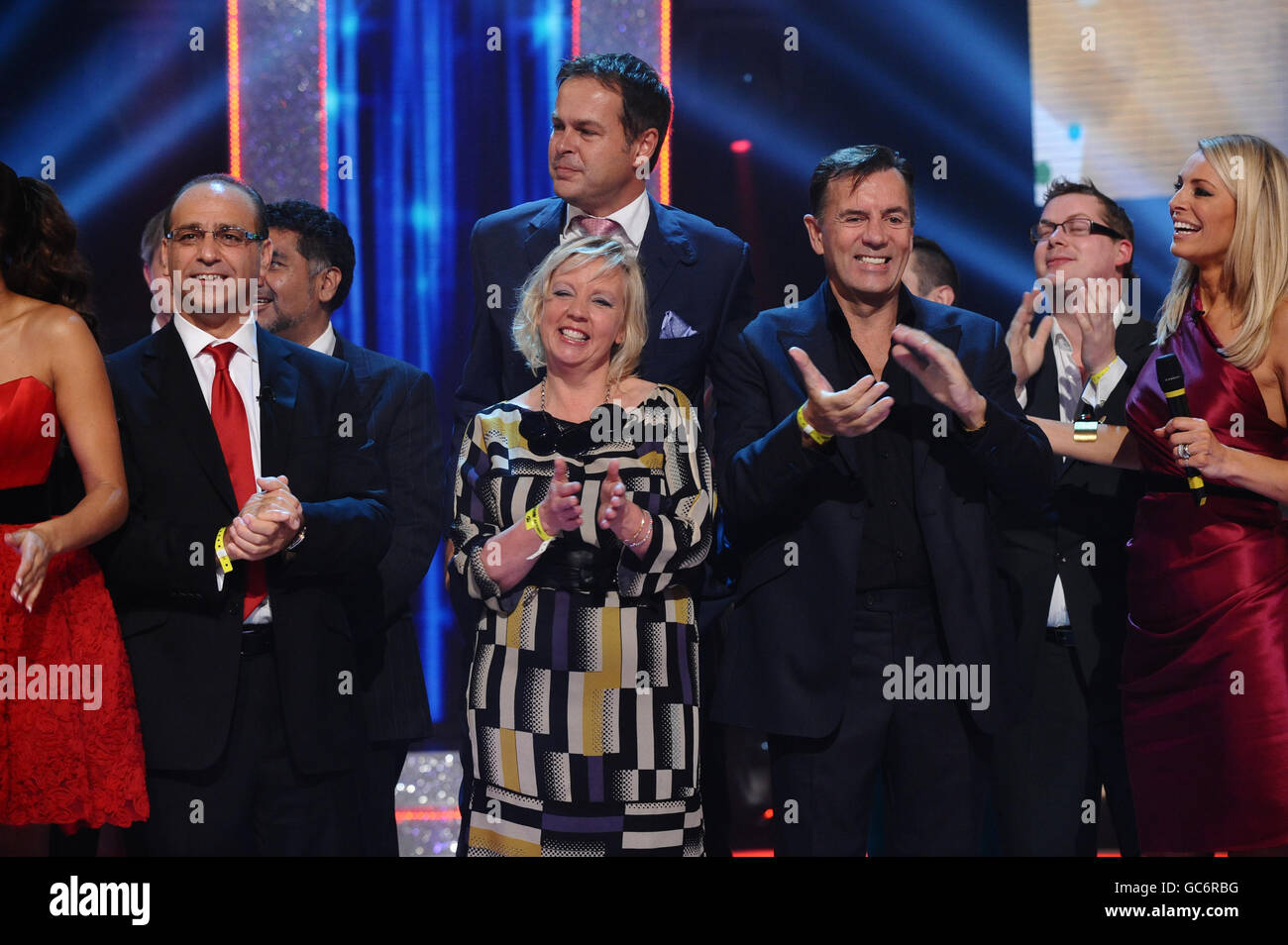 Kinder ansprechen in Not Nacht - London Stockfoto