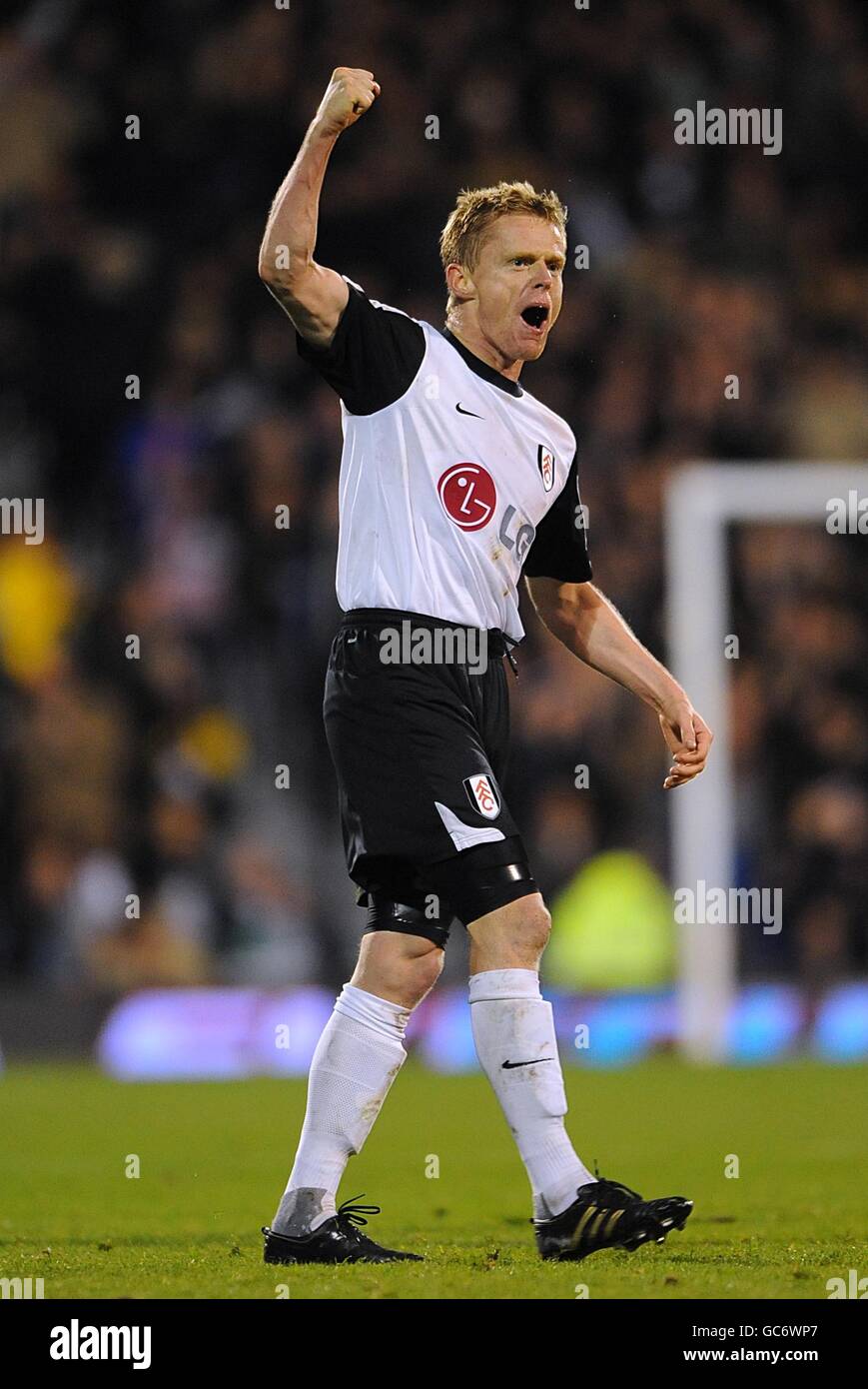 Fußball - Barclays Premier League - Fulham V Bolton Wanderers - Craven Cottage Stockfoto