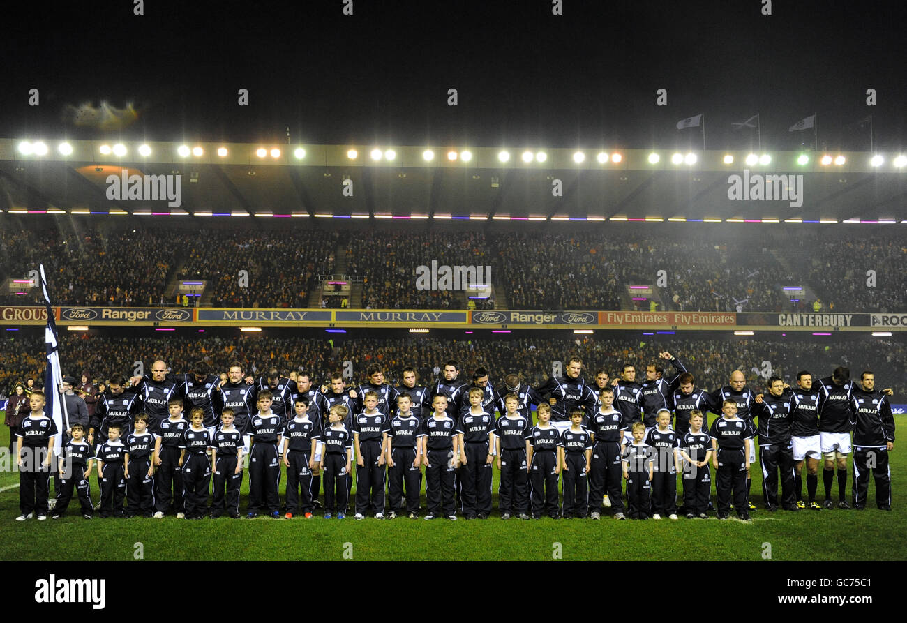 Rugby-Union - Bank Of Scotland Corporate Herbst Test - Schottland V Australien - Murrayfield 2009 Stockfoto