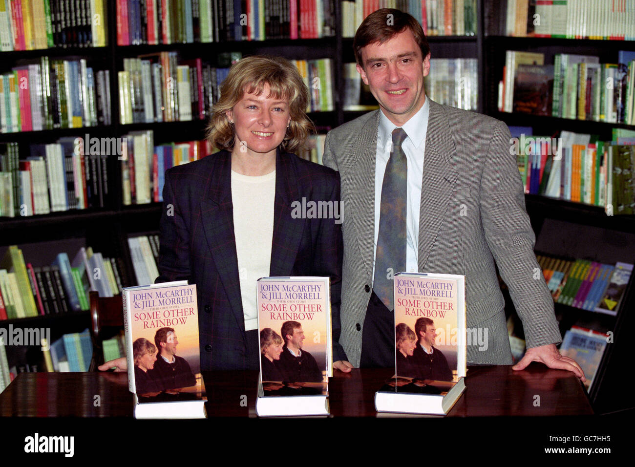 JOHN MCCARTHY & JILL MORRELL Stockfoto