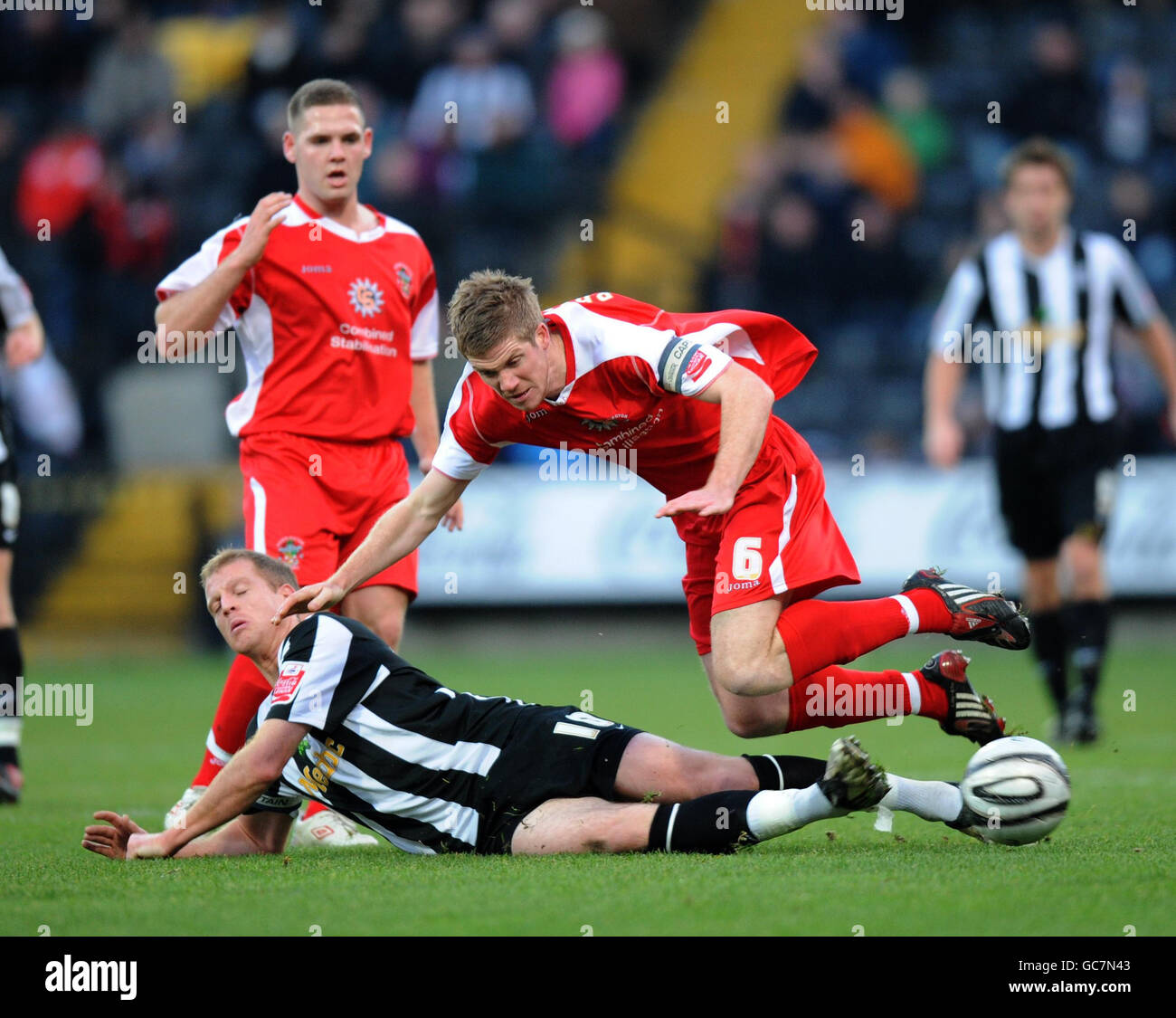 Fußball - Coca-Cola Football League Two - Notts County V Accrington Stanley - Meadow Lane Stockfoto