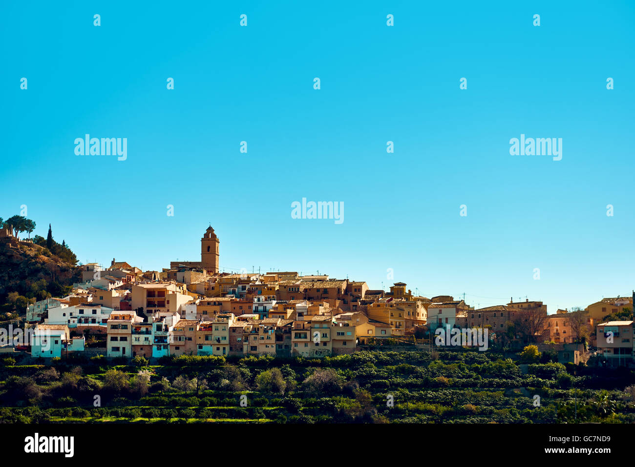 Polop De La Marina Stockfoto