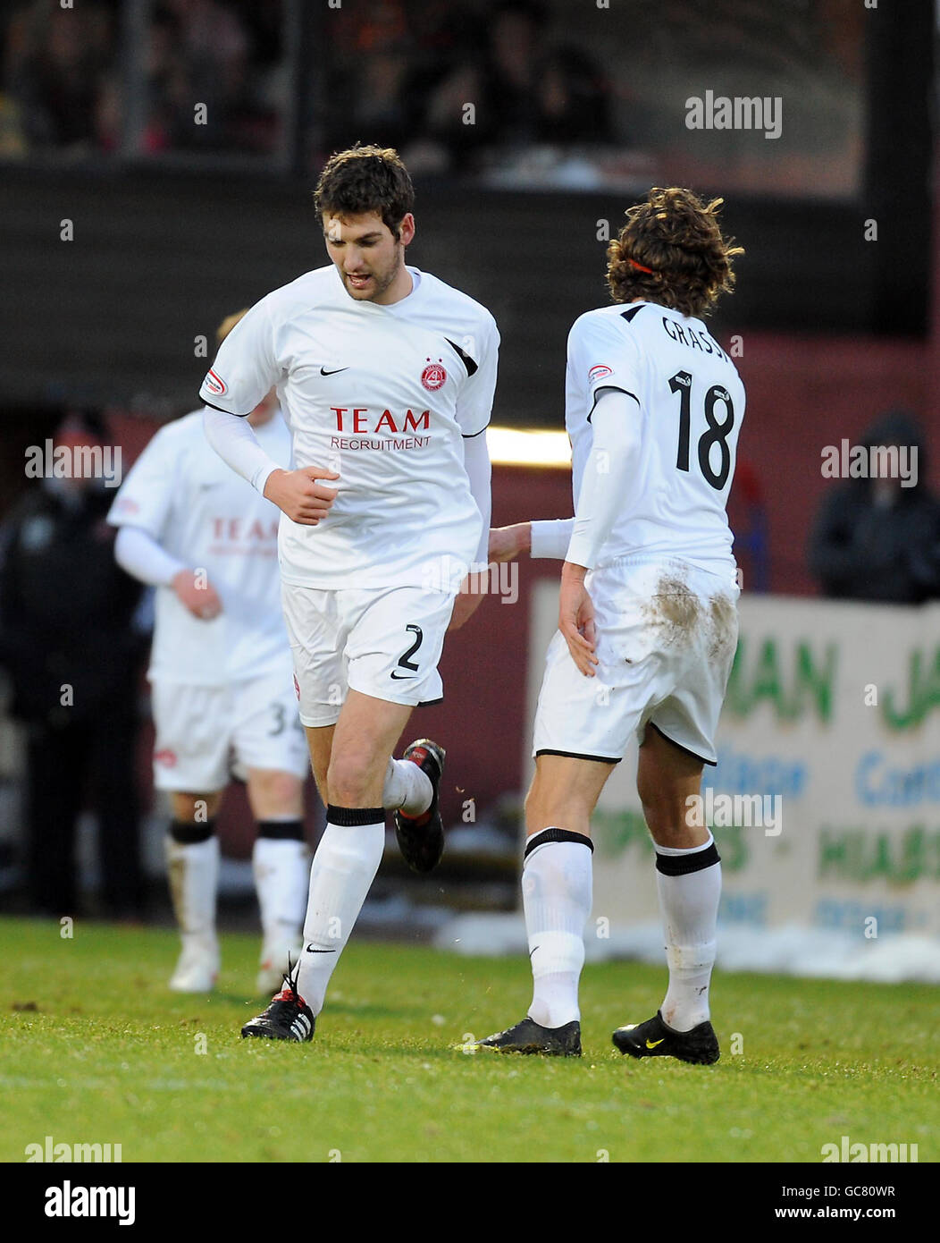 Fußball - Clydesdale Bank Scottish Premier League - Dundee United V Aberdeen - Tannadice Park Stockfoto