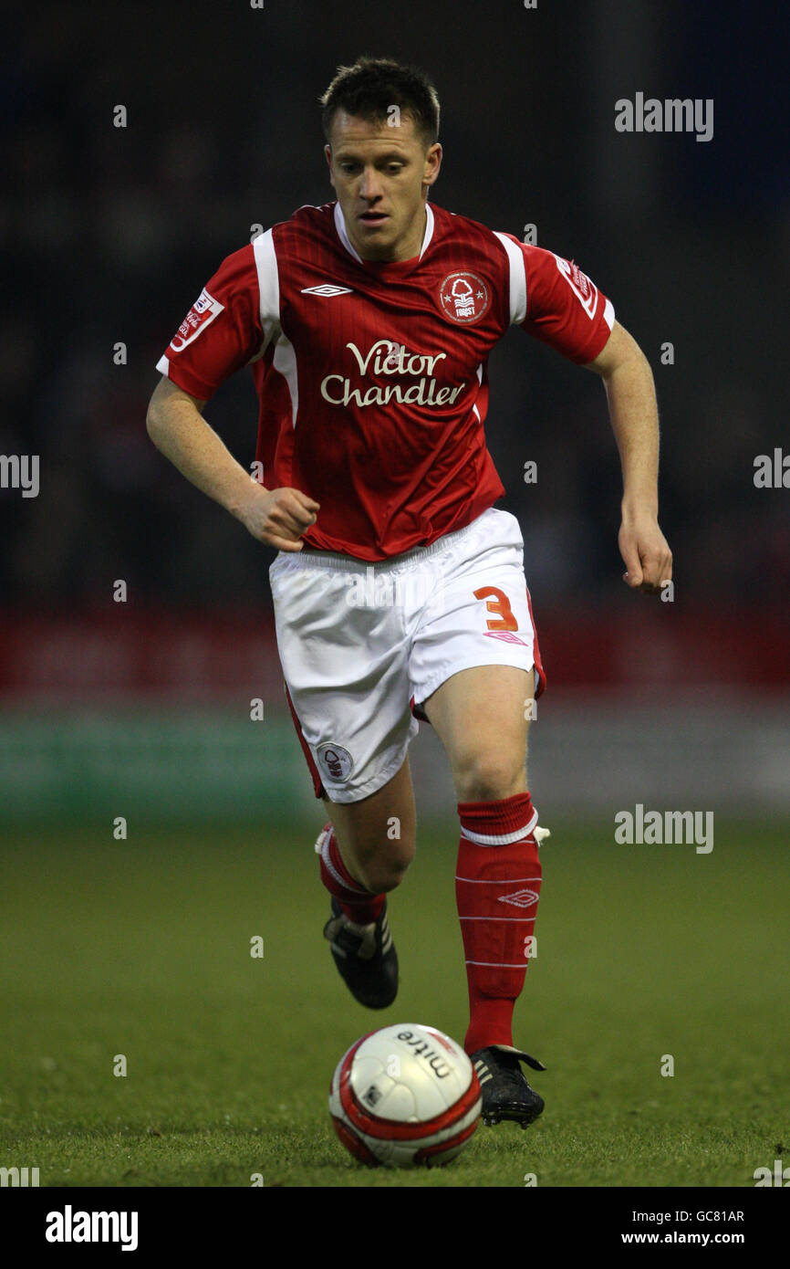 Fußball - Coca-Cola Football League Championship - Nottingham Forest / Coventry City - City Ground. Nicky Shorey, Nottingham Forest Stockfoto