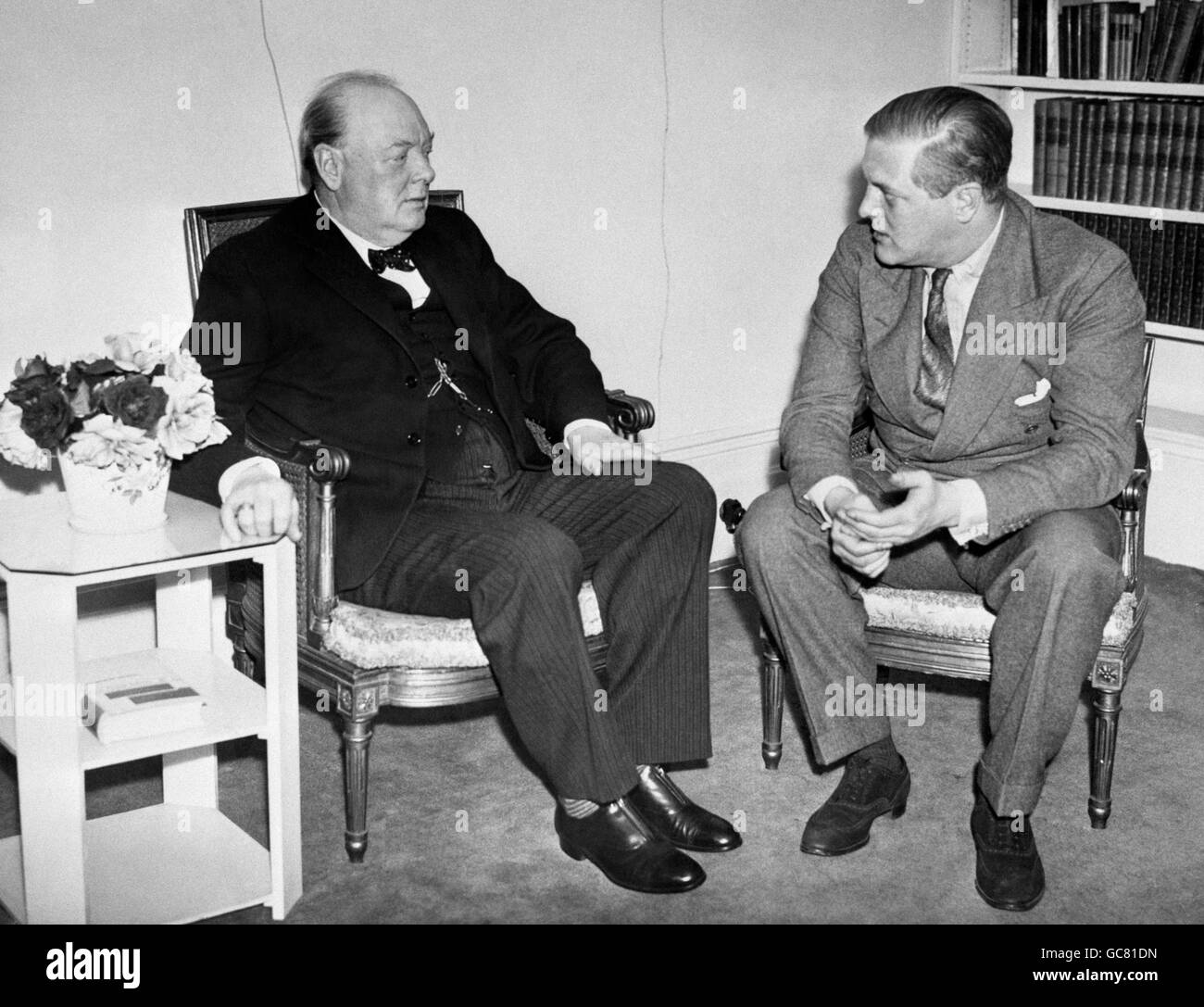 Der sohn von winston churchill Fotos und Bildmaterial in hoher
