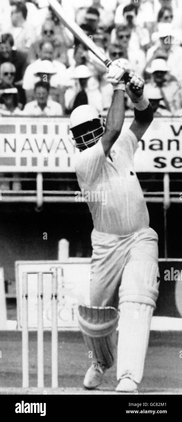 Cricket - England V Australien - Australien im britischen Inseln 1989 (3. Test) Veranstaltungsort Edgbaston, Birmingham Stockfoto