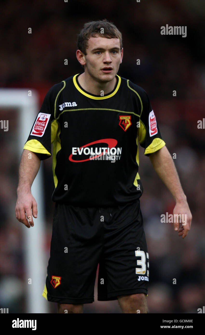 Fußball - Coca-Cola Football League Championship - Bristol City / Watford - Ashton Gate. Lee Hodson, Watford Stockfoto