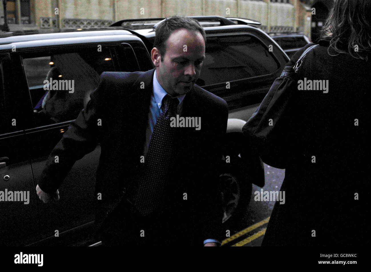 Adrian Prout Gerichtsverfahren Stockfoto