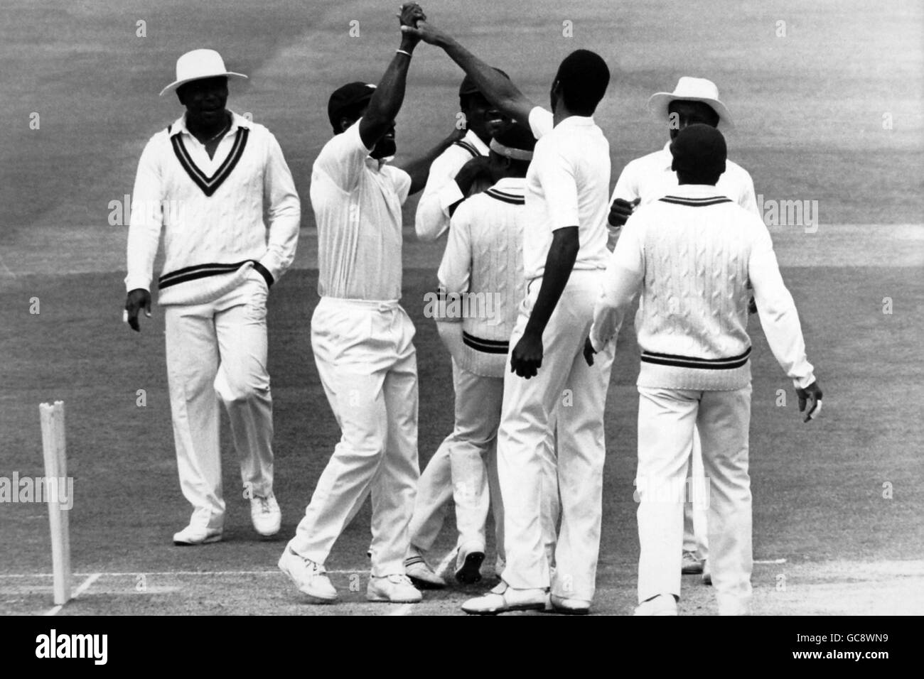 Cricket - England V Westindische Inseln - Antillen in England 1988 (2. Test) - fünf Tag - Lords Cricket Ground Stockfoto