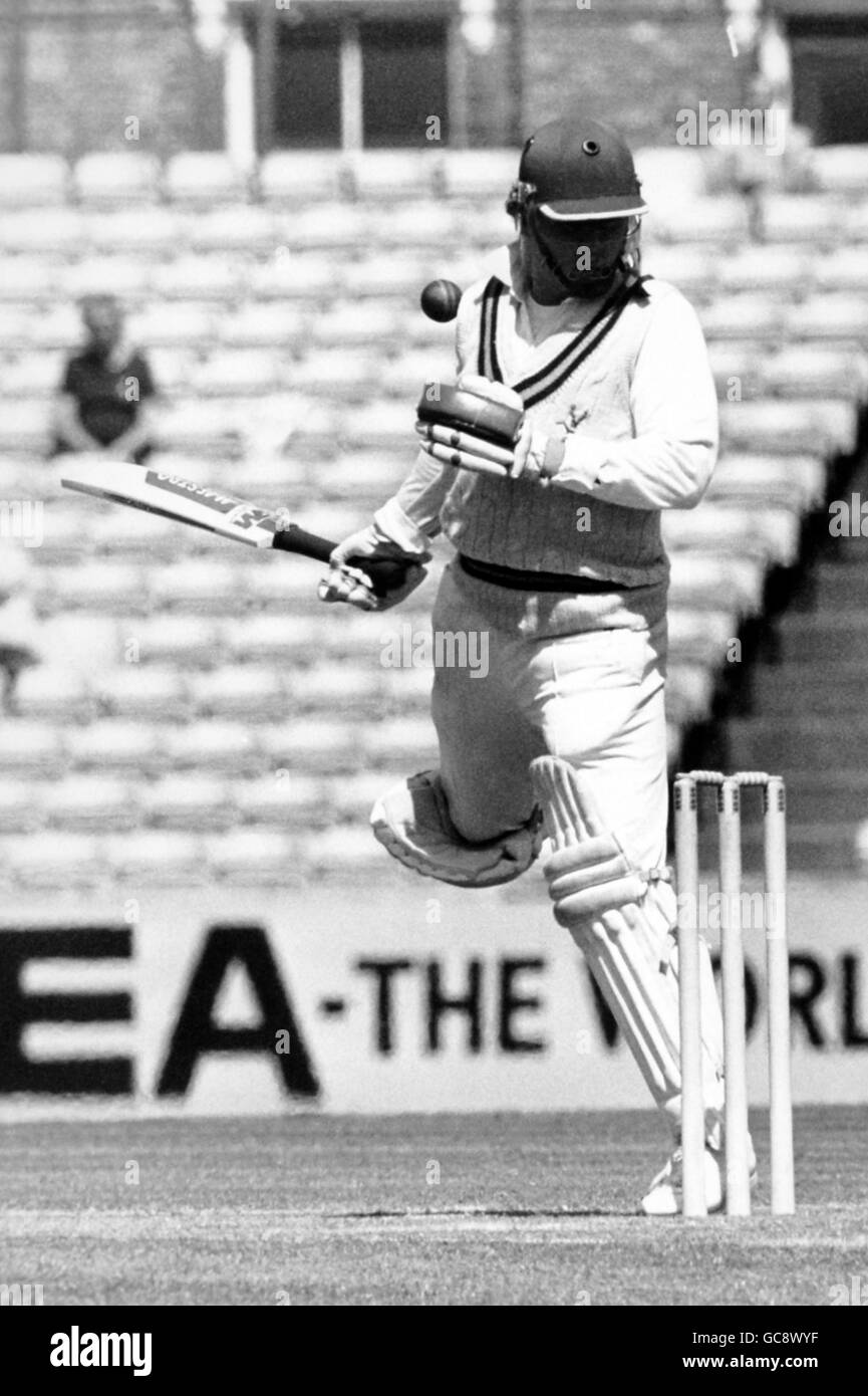 Cricket - Surrey V Nottinghamshire - Britannic Assurance County Championship 1986 - Tag 2 - The Oval Stockfoto