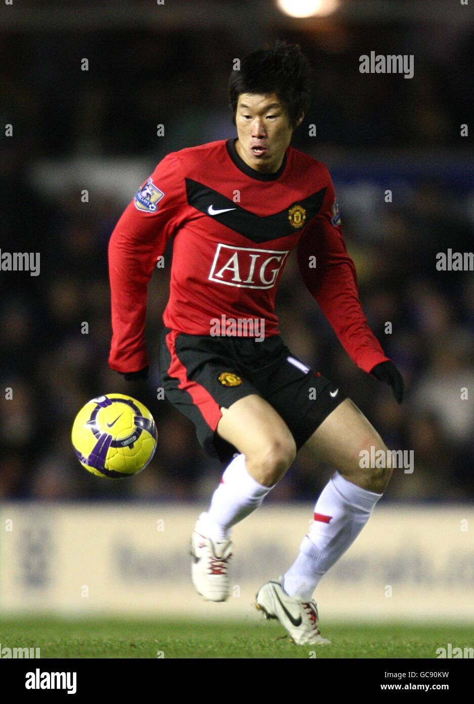 Fußball Barclays Premier League Birmingham City / Manchester United St Andrews Stadium. Ji