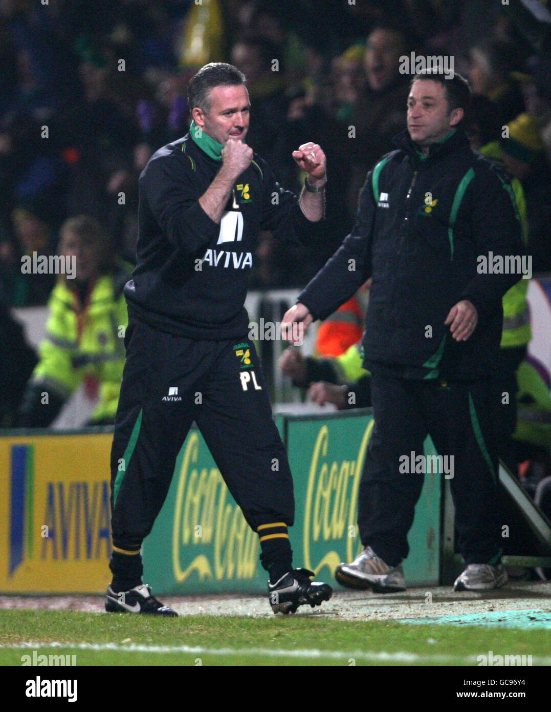 Fußball - Coca-Cola Football League One - Norwich City V Brentford - Carrow Road Stockfoto