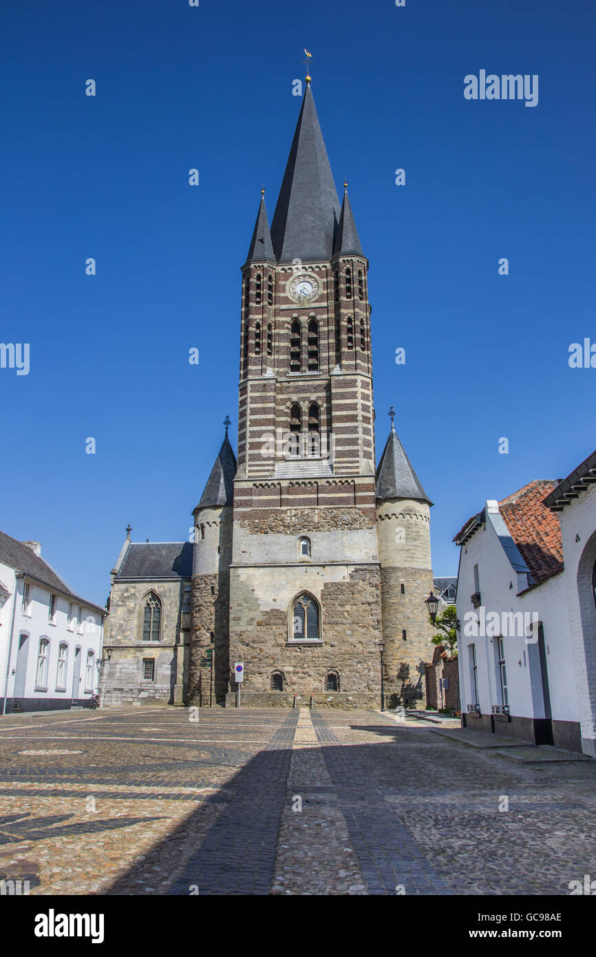 Vorderseite des Klosters Thorn in Limburg, Niederlande Stockfoto