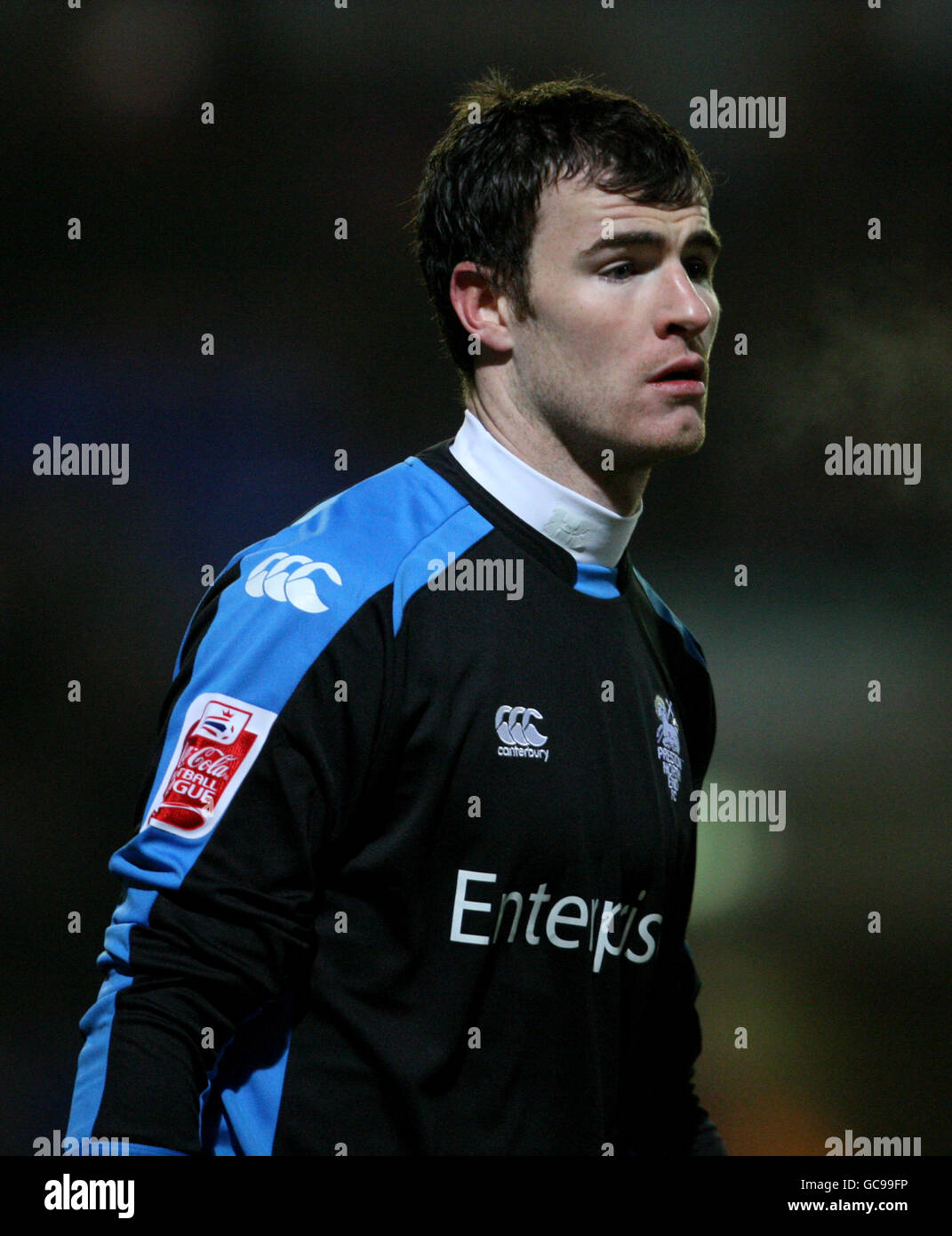 Fußball - Coca-Cola Football League Championship - Peterborough United gegen Preston North End - London Road Ground Stockfoto