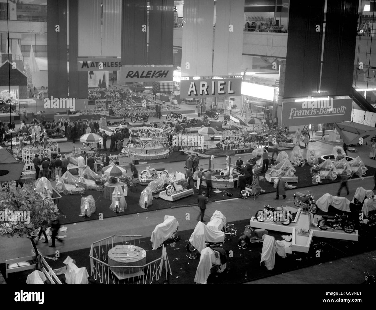 Britische Herstellung - Ausstellungen & Shows - Zyklus & Motorrad - London anzeigen - 1962 Stockfoto