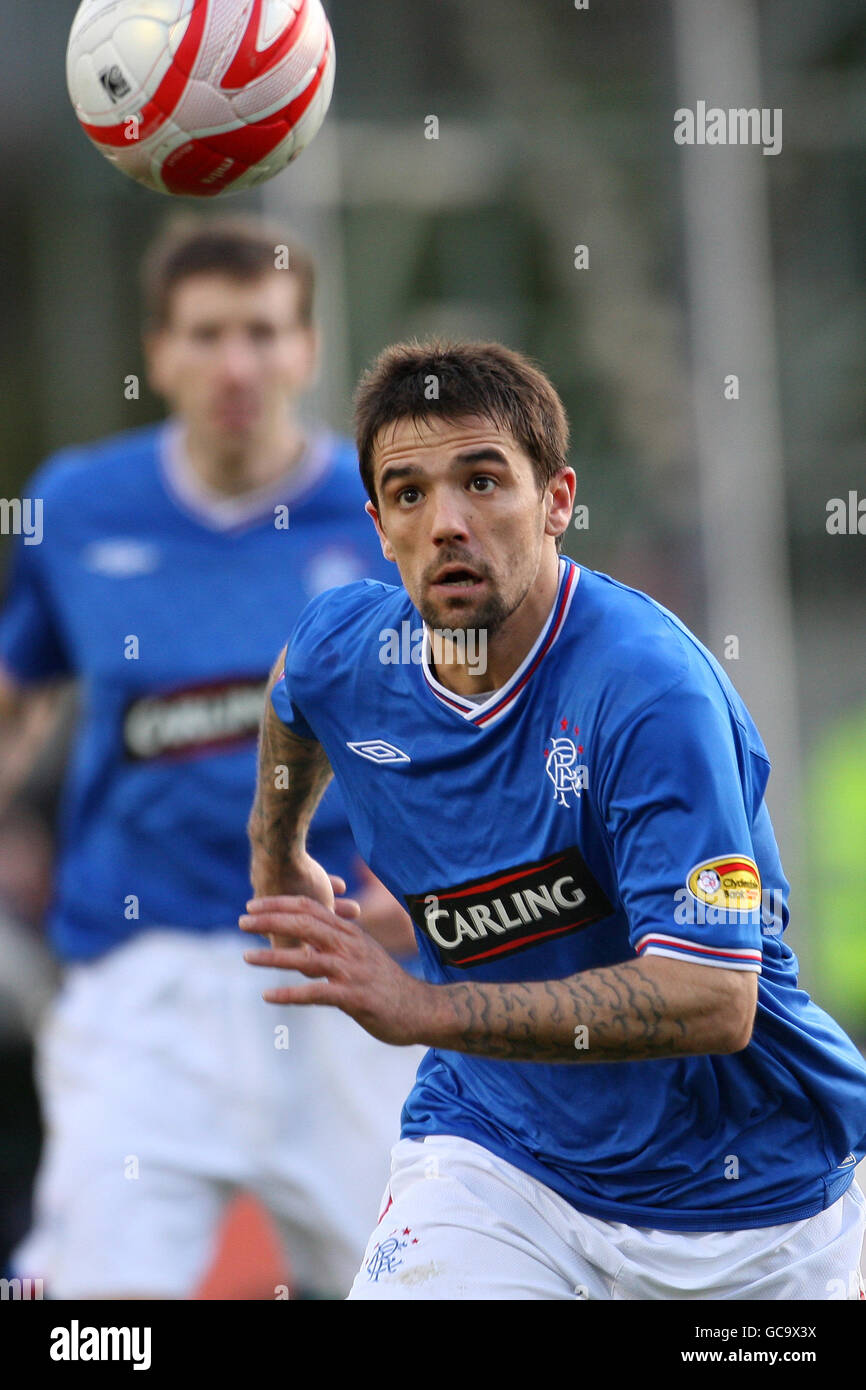 Fußball - Clydesdale Bank Scottish Premier League - Hamilton Academical V Rangers - neue Douglas Park Stockfoto