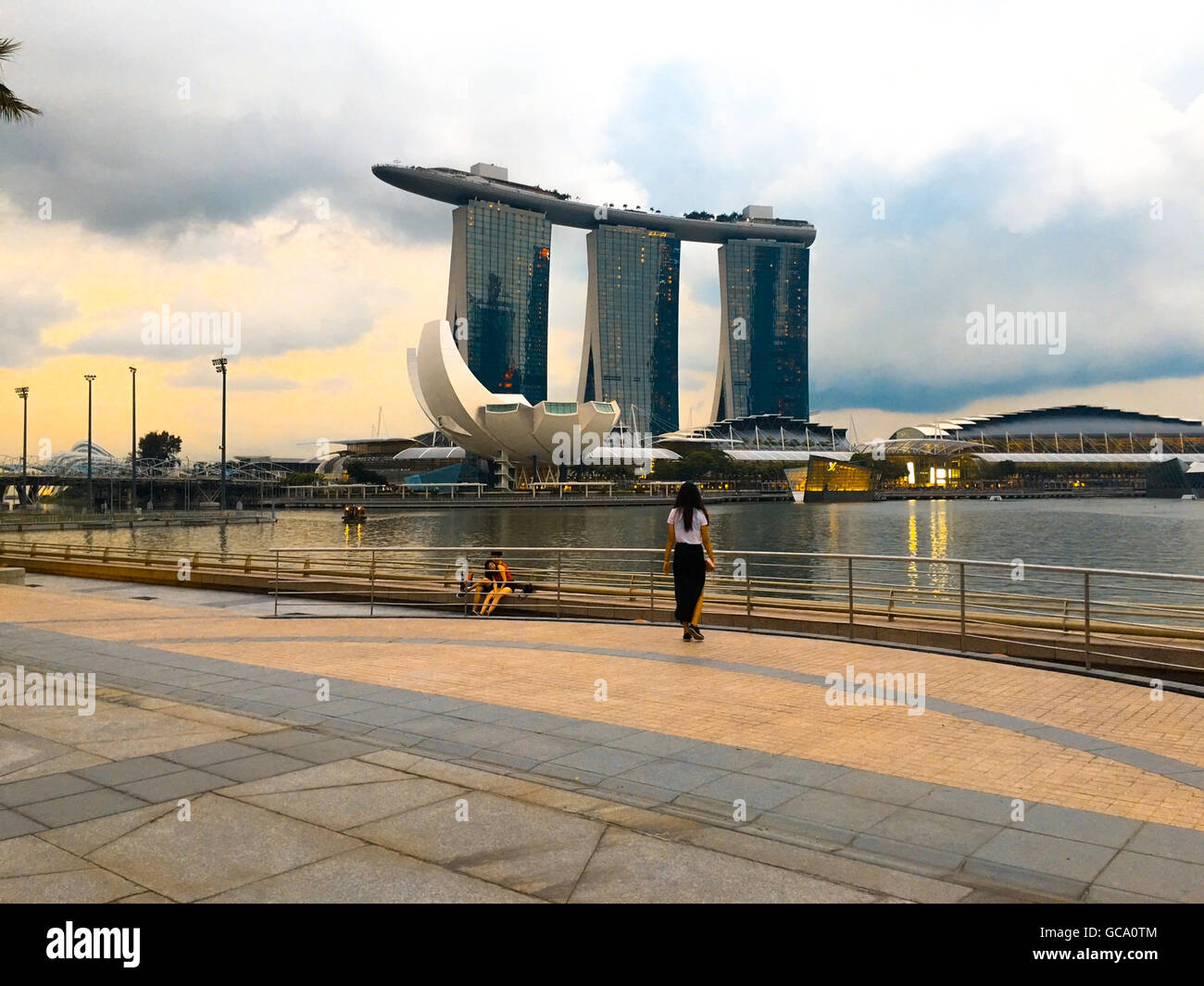 Marina Bay Sands Stockfoto