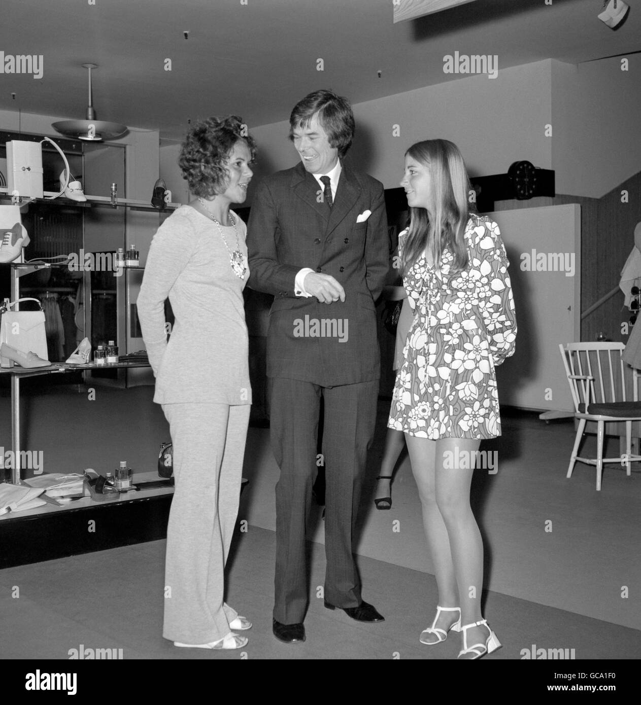Tennis - Wimbledon - Tennis-Stars auf Pre-Wimbledon Party - London - 1972 Stockfoto