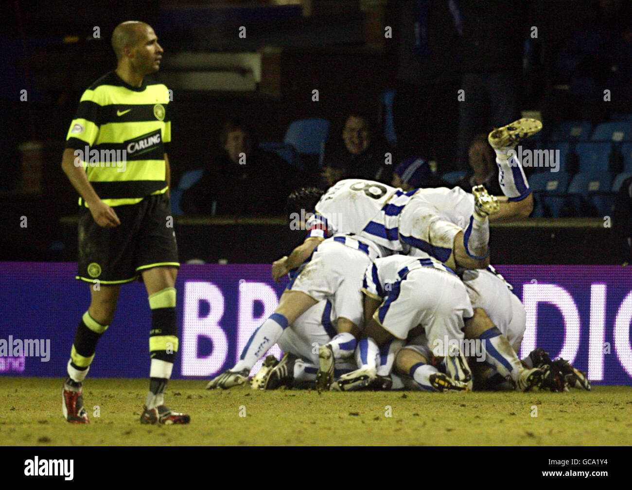 Fußball - Clydesdale Bank Scottish Premier League - Kilmarnock V Celtic - Rugby Park Stockfoto