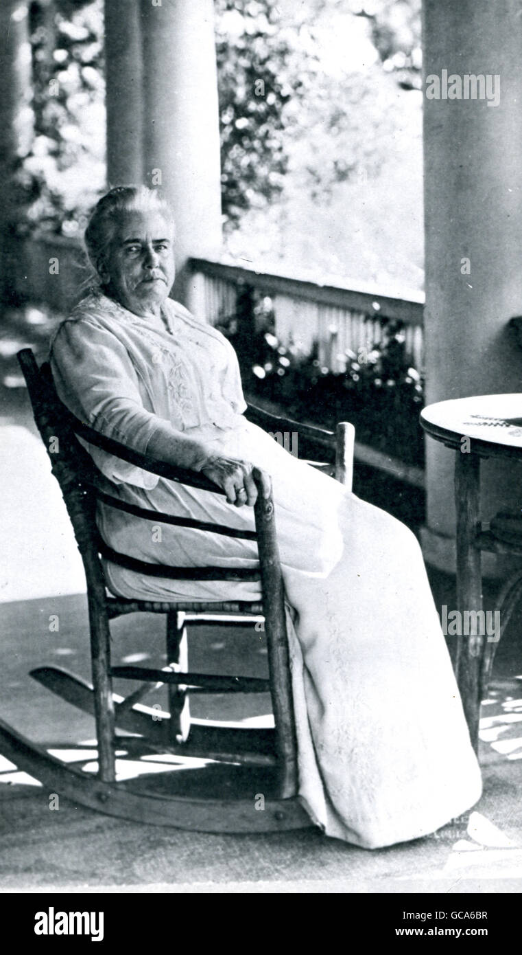 Dr. Anna Howard Shaw, war (1847-1919) ein Führer in den Vereinigten Staaten Rechte Frauenbewegung. Sie führte die National American Woman Suffrage Association (NAWSA) von 1904-1915. Stockfoto