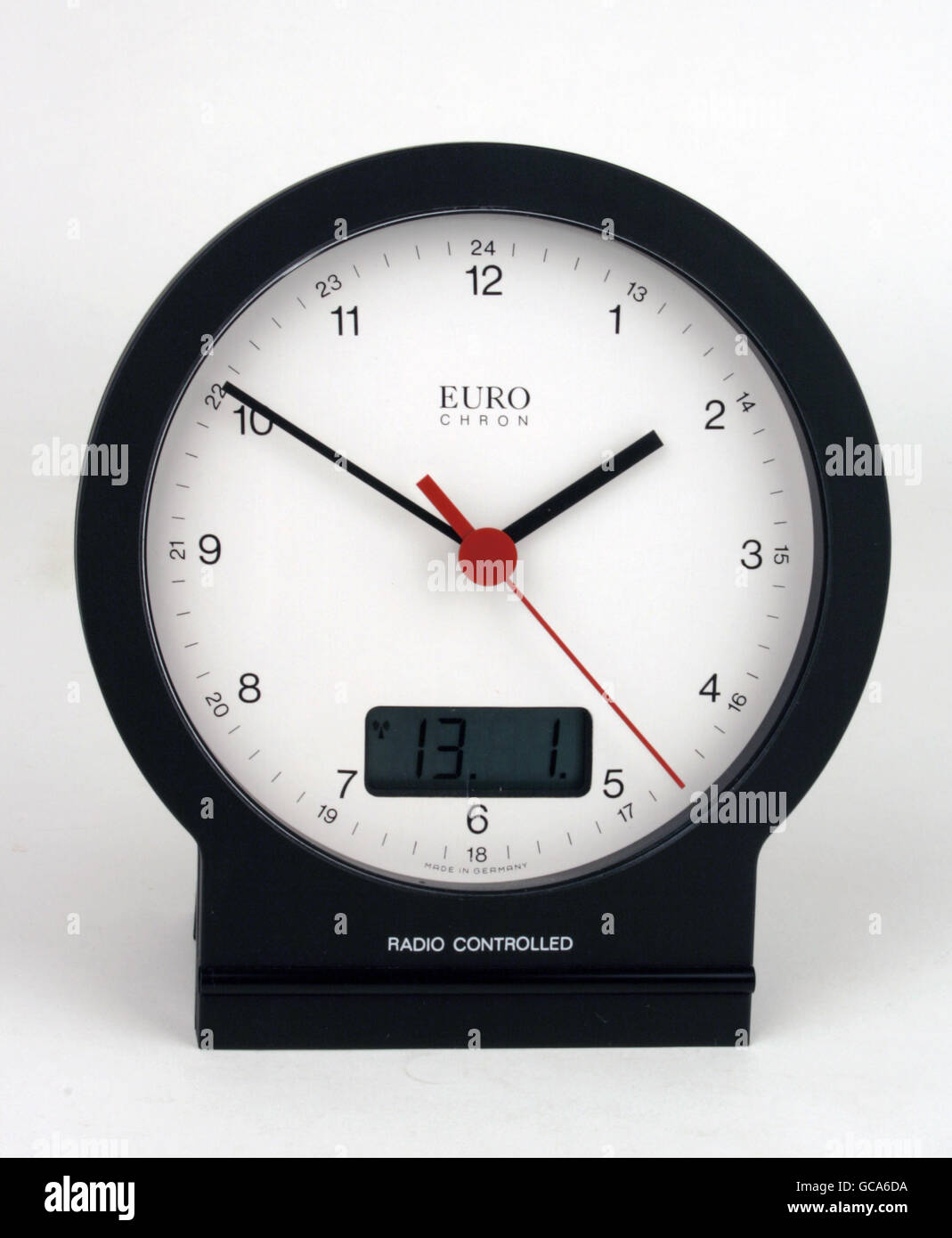 Radio Controlled Desk Clock Eurochron Rcc 4000 Stockfotos Radio
