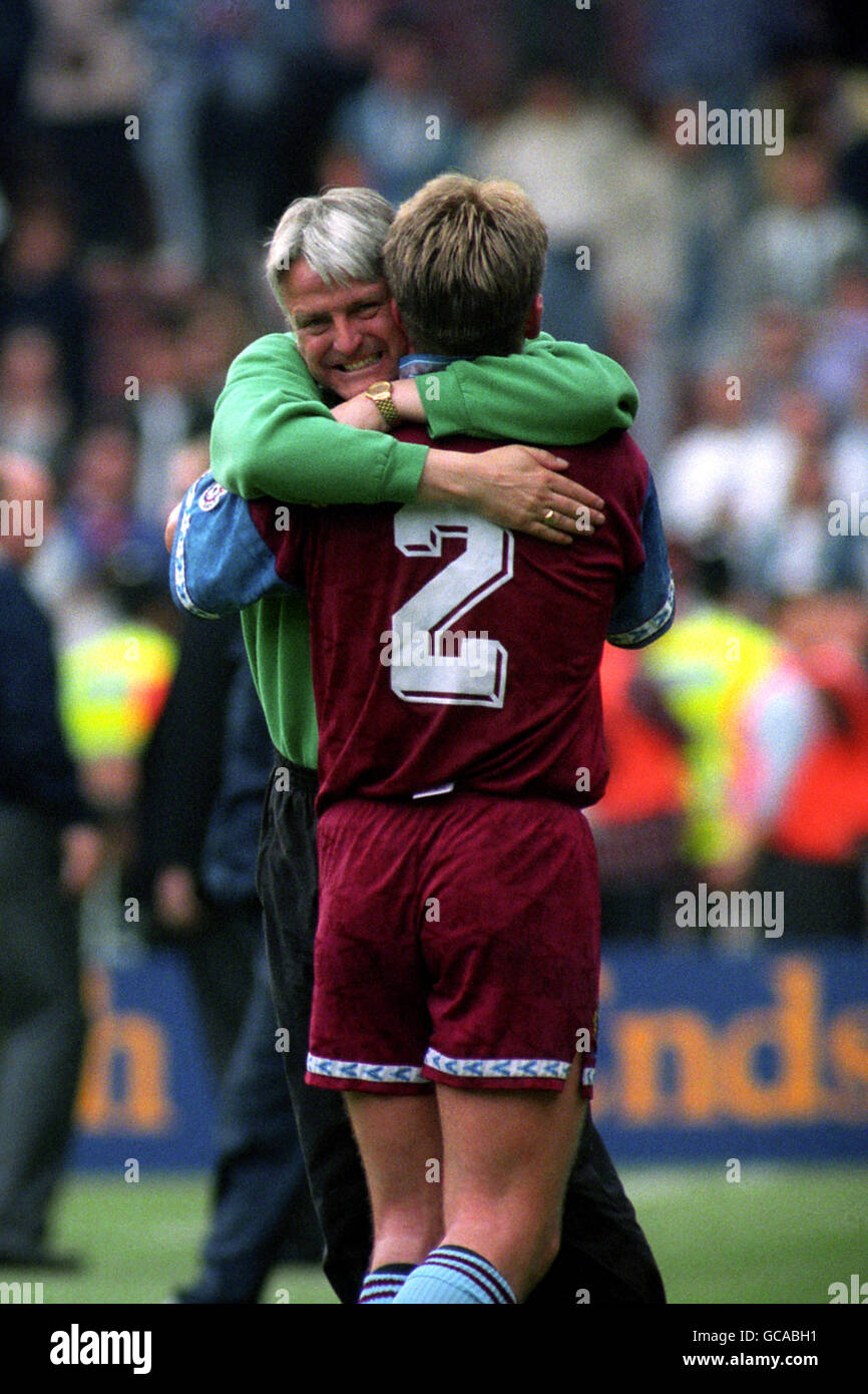 BURNLEY MANAGER JIMMY MULLEN Stockfoto