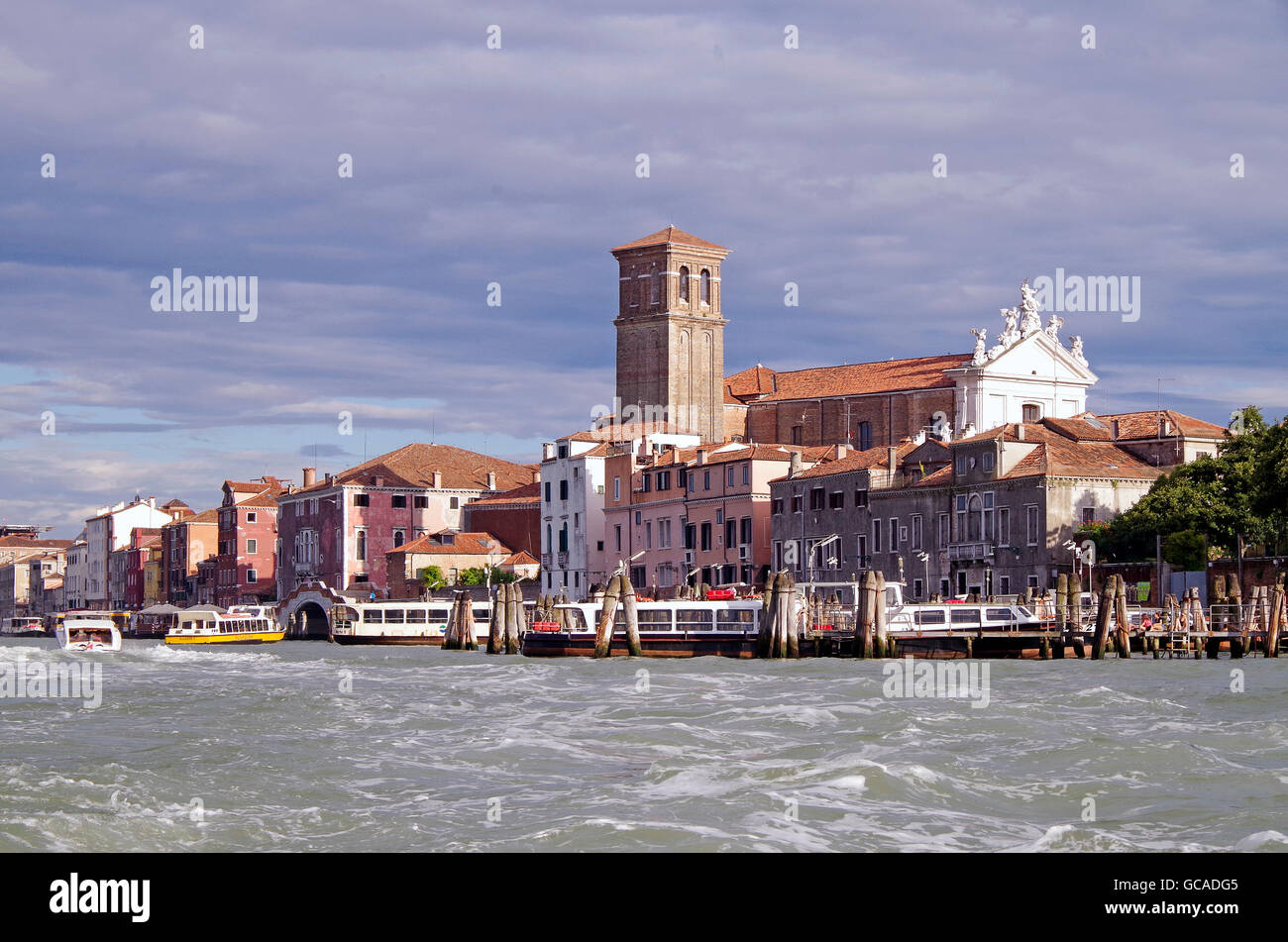 Venedig, Italien, Fondamenta Nova, Nordseite der Insel Stockfoto