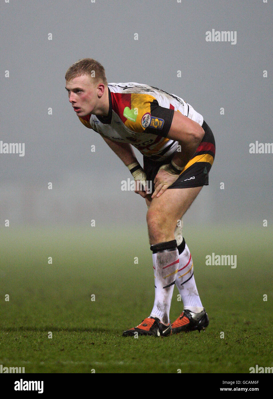 Rugby League - Engage Super League - Huddersfield Giants gegen Bradford Bulls - Galpharm Stadium. Craig Kopczak, Bradford Bulls Stockfoto