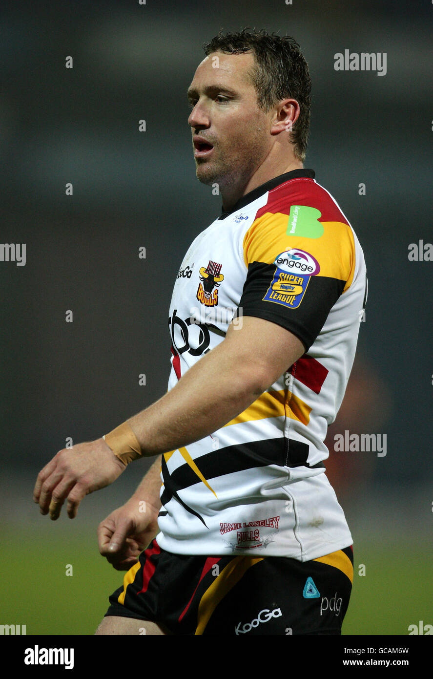 Rugby League - Engage Super League - Huddersfield Giants gegen Bradford Bulls - Galpharm Stadium. Matt Orford, Bradford Bulls Stockfoto