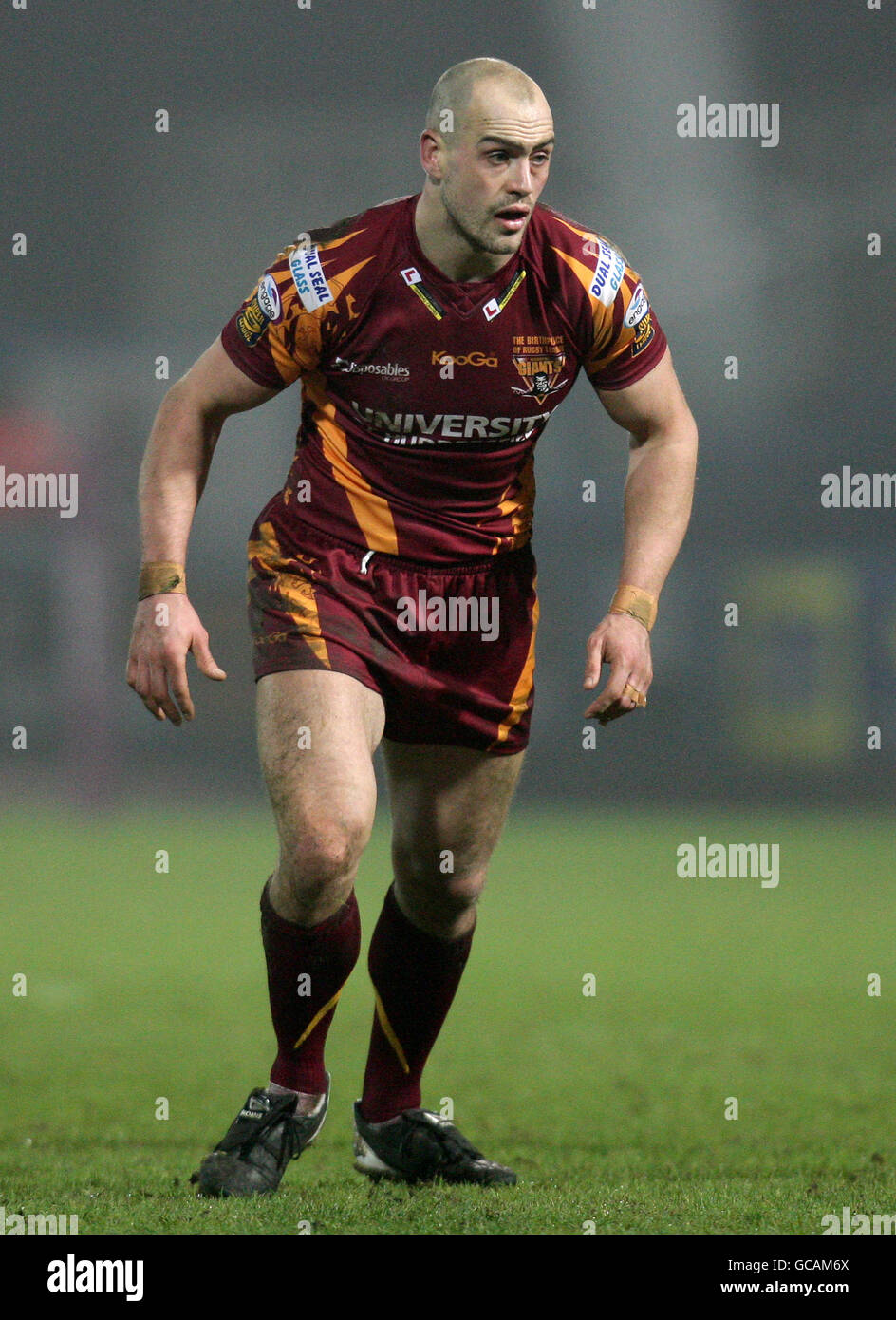 Rugby League - Engage Super League - Huddersfield Giants gegen Bradford Bulls - Galpharm Stadium. Andy Raleigh, Huddersfield Giants Stockfoto