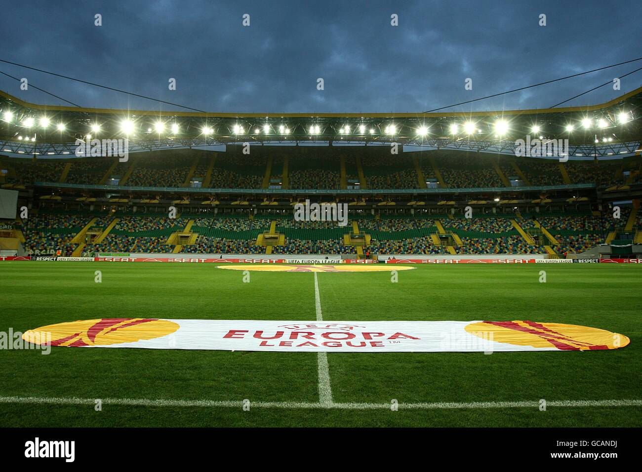 Fußball - UEFA Europa League - Runde der letzten 32 - Rückspiel - Sporting Lissabon V Everton - Estadio Jose Alvalade Stockfoto