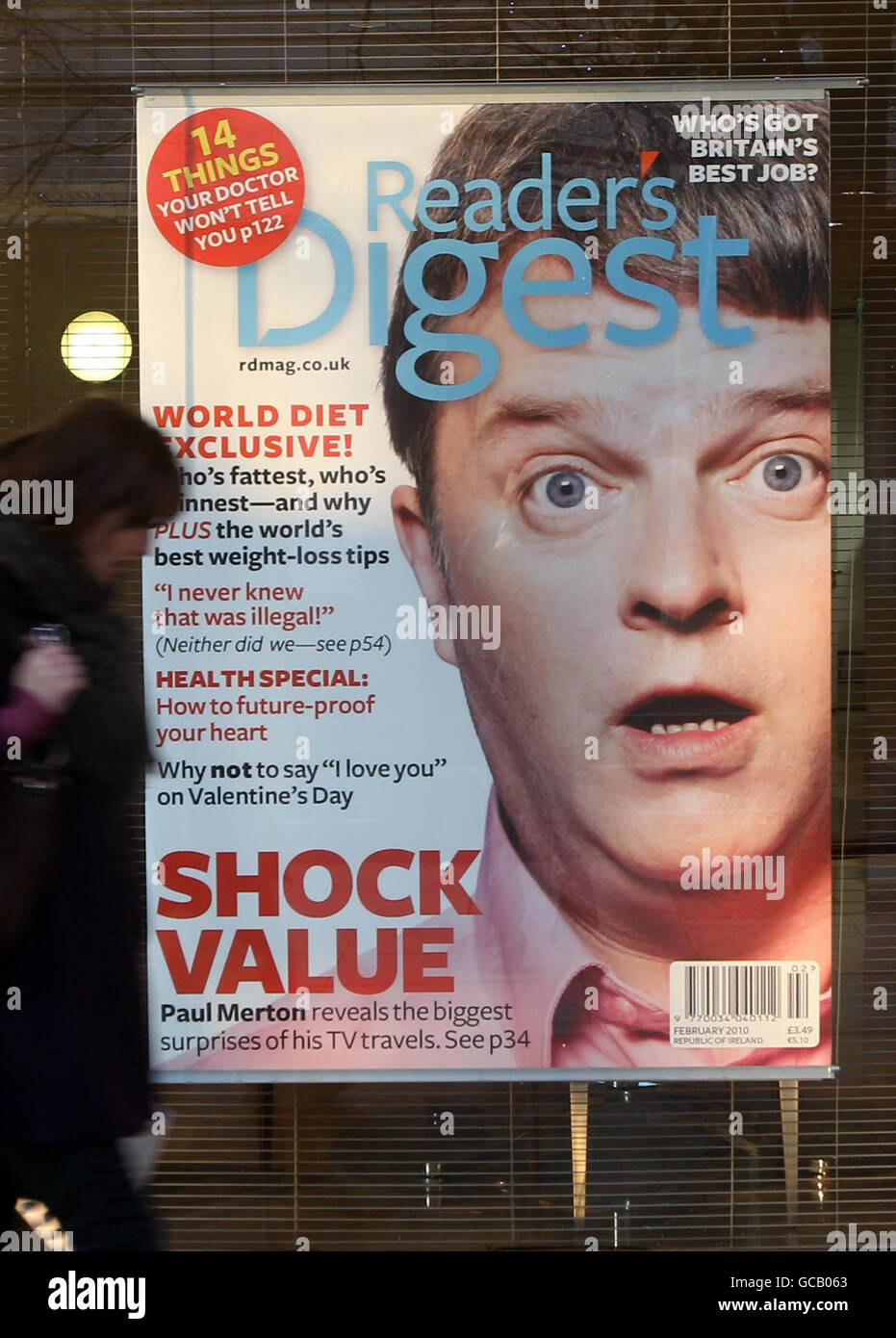 Eine allgemeine Ansicht der Reader's Digest Büros in London als die Zukunft des 72-jährigen Magazins Reader's Digest UK war heute in Gefahr, nachdem die britische Ausgabe in die Verwaltung zusammenbrach. Stockfoto