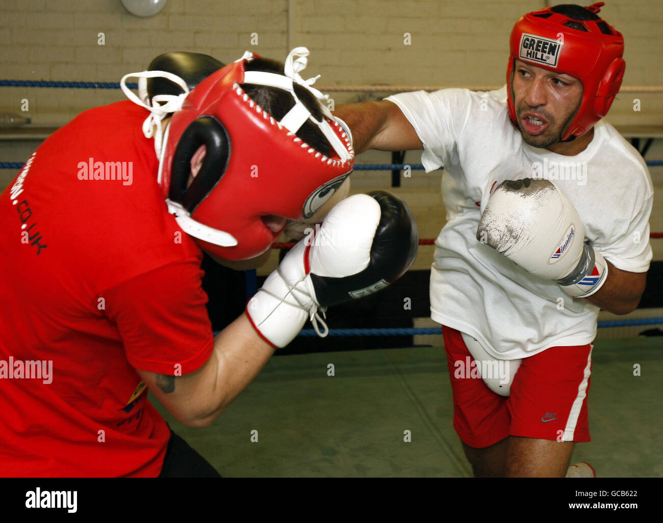 Boxen - Kell Brook Medien Workout - ST Thomas jungen und Mädchen Boxing Club Stockfoto